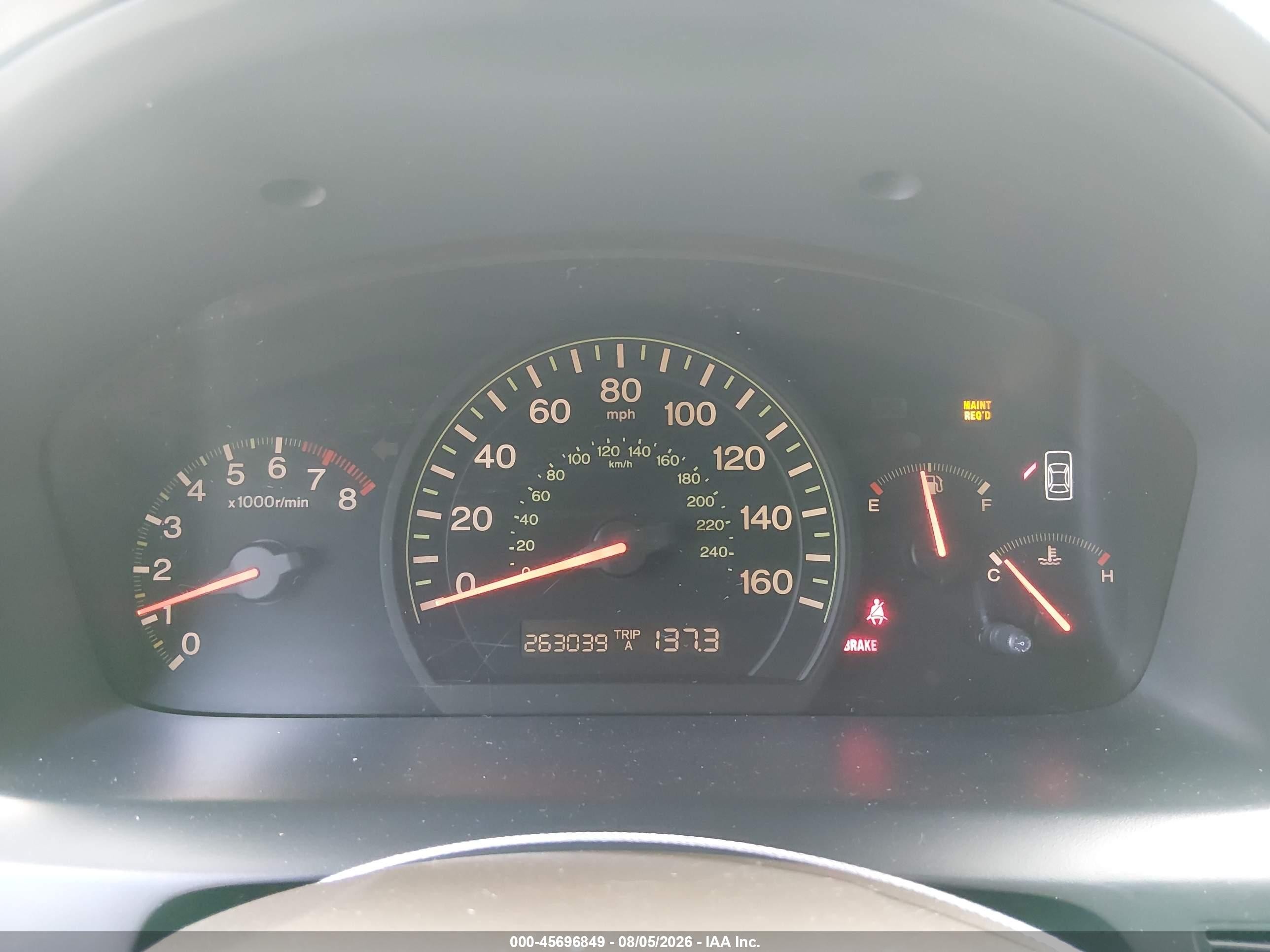 2004 Honda Accord 2.4 Ex Black vin: 1HGCM558X4A042108
