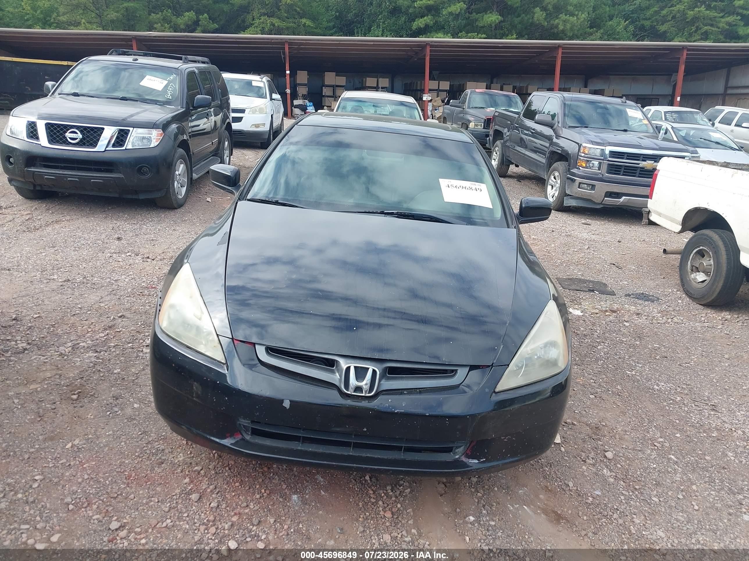 2004 Honda Accord 2.4 Ex Black vin: 1HGCM558X4A042108