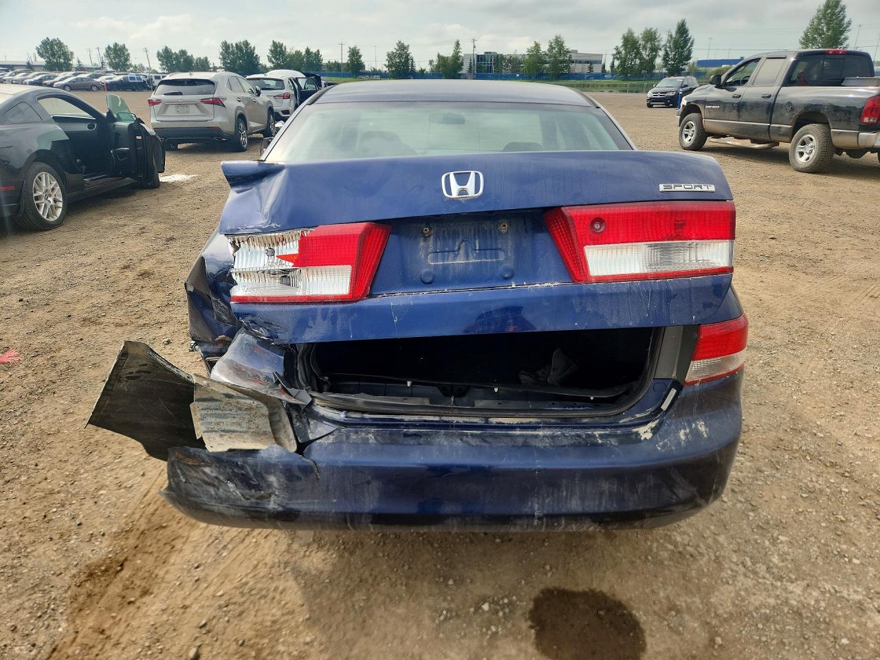 2004 Honda Accord Dx Синий vin: 1HGCM56104A806386