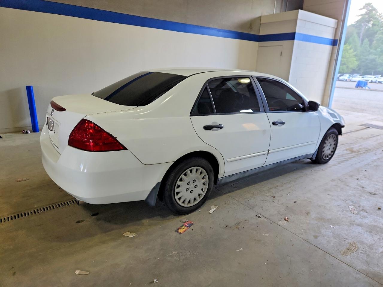 2006 Honda Accord White vin: 1HGCM56106A114986