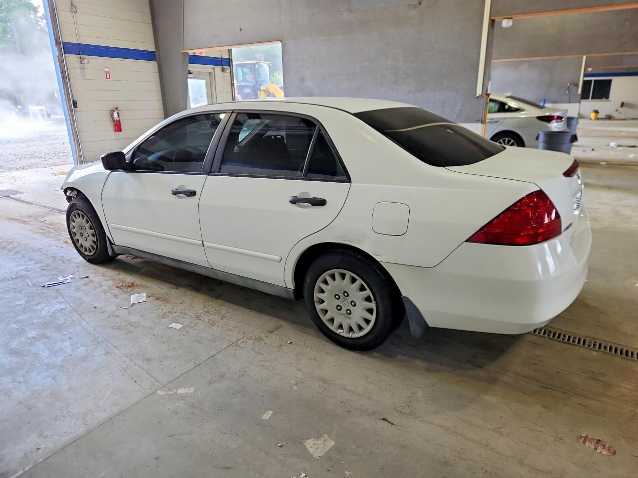 2006 Honda Accord White vin: 1HGCM56106A114986