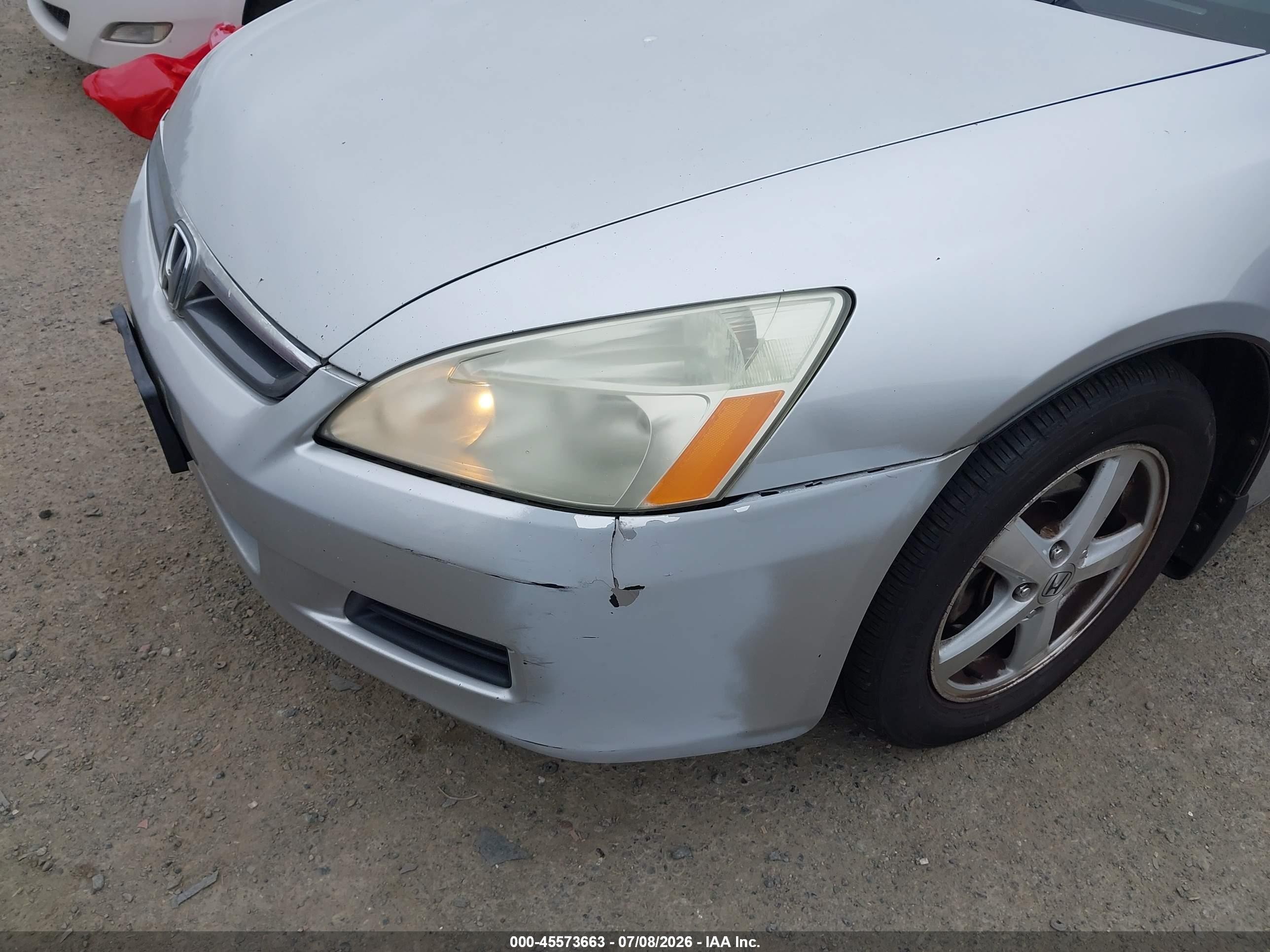 2006 Honda Accord 2.4 Vp Silver vin: 1HGCM56106A152881