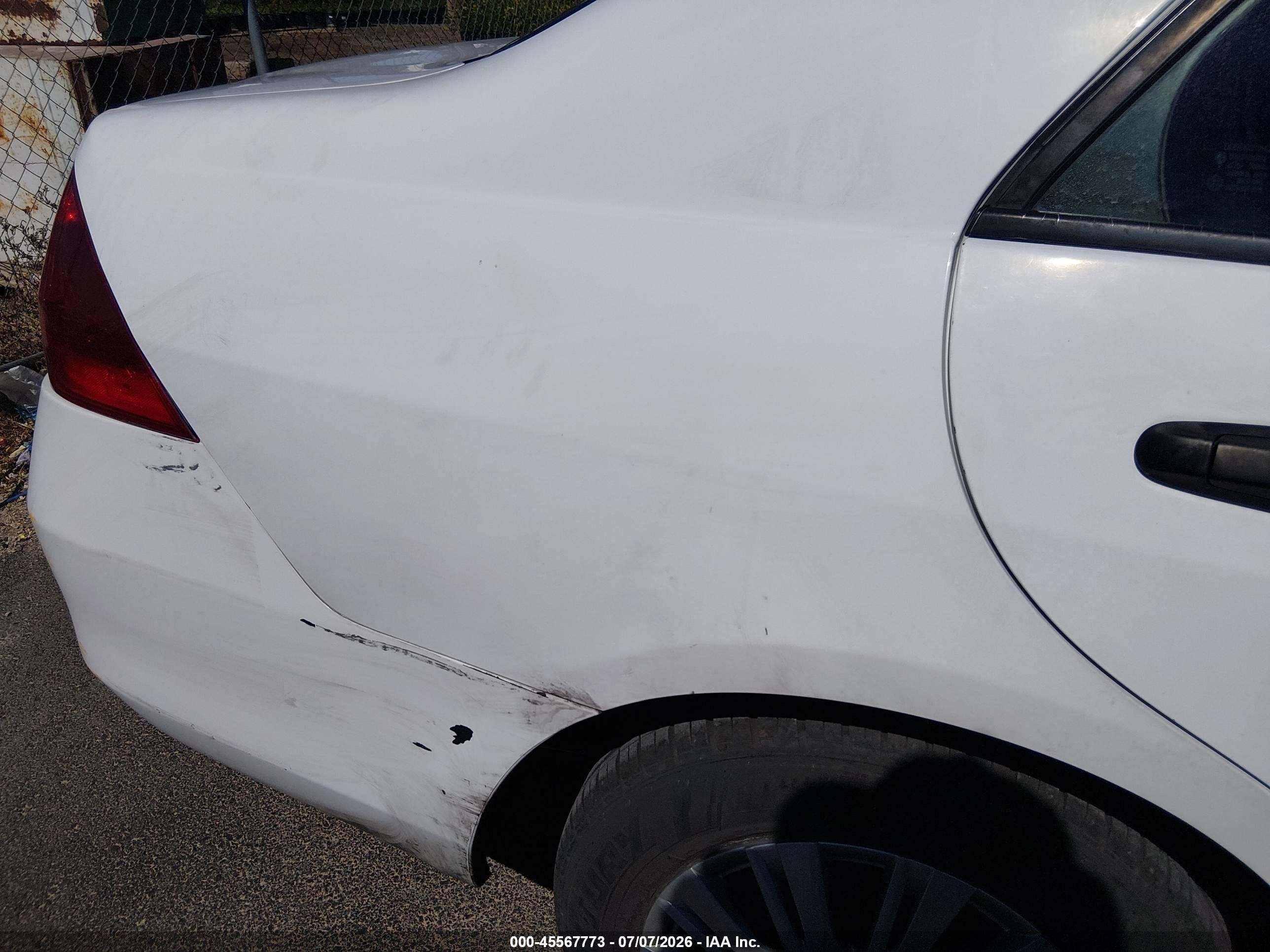 2007 Honda Accord 2.4 Vp Белый vin: 1HGCM56107A071381