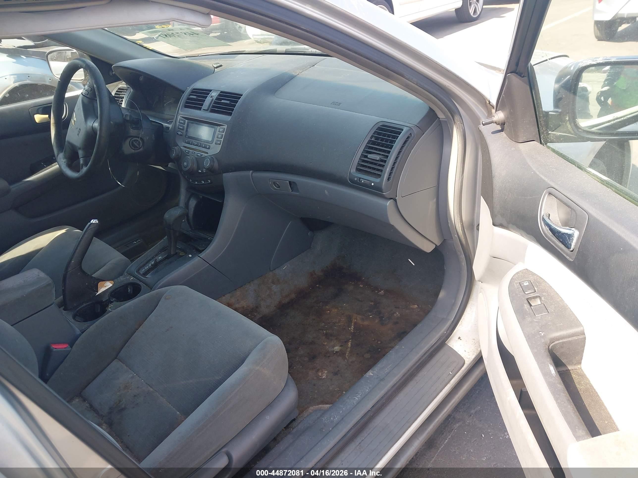 2007 Honda Accord 2.4 Vp Silver vin: 1HGCM56107A119333