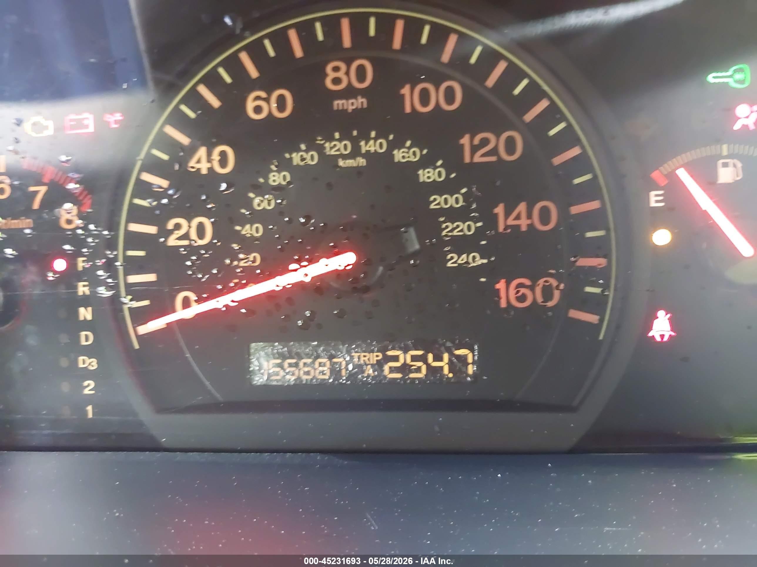 2004 Honda Accord 2.4 Dx Синий vin: 1HGCM56114A067769