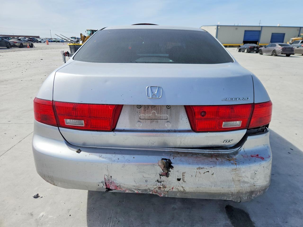 2005 Honda Accord Dx Silver vin: 1HGCM56115A058961