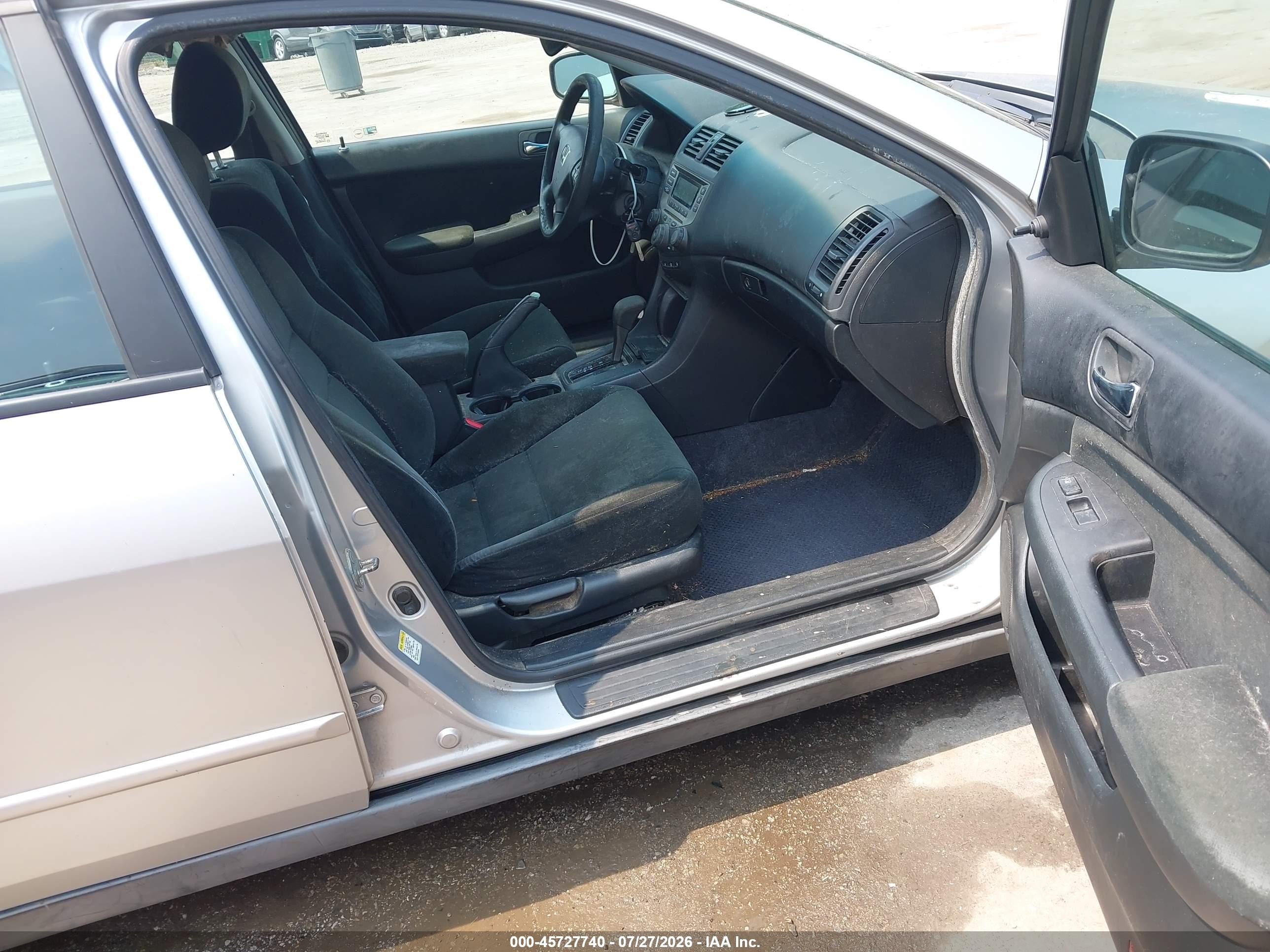 2006 Honda Accord 2.4 Vp Silver vin: 1HGCM56116A005307