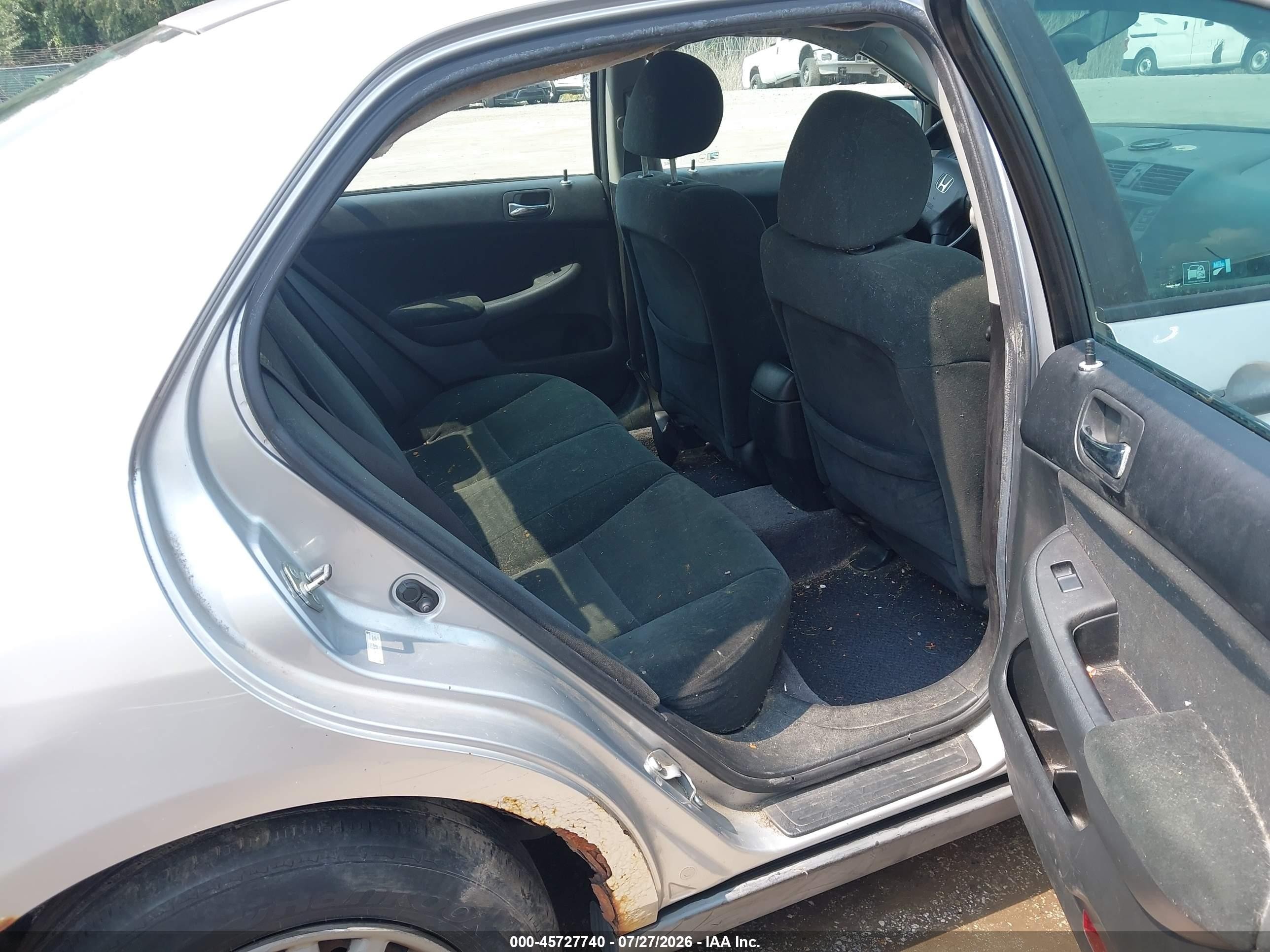 2006 Honda Accord 2.4 Vp Silver vin: 1HGCM56116A005307