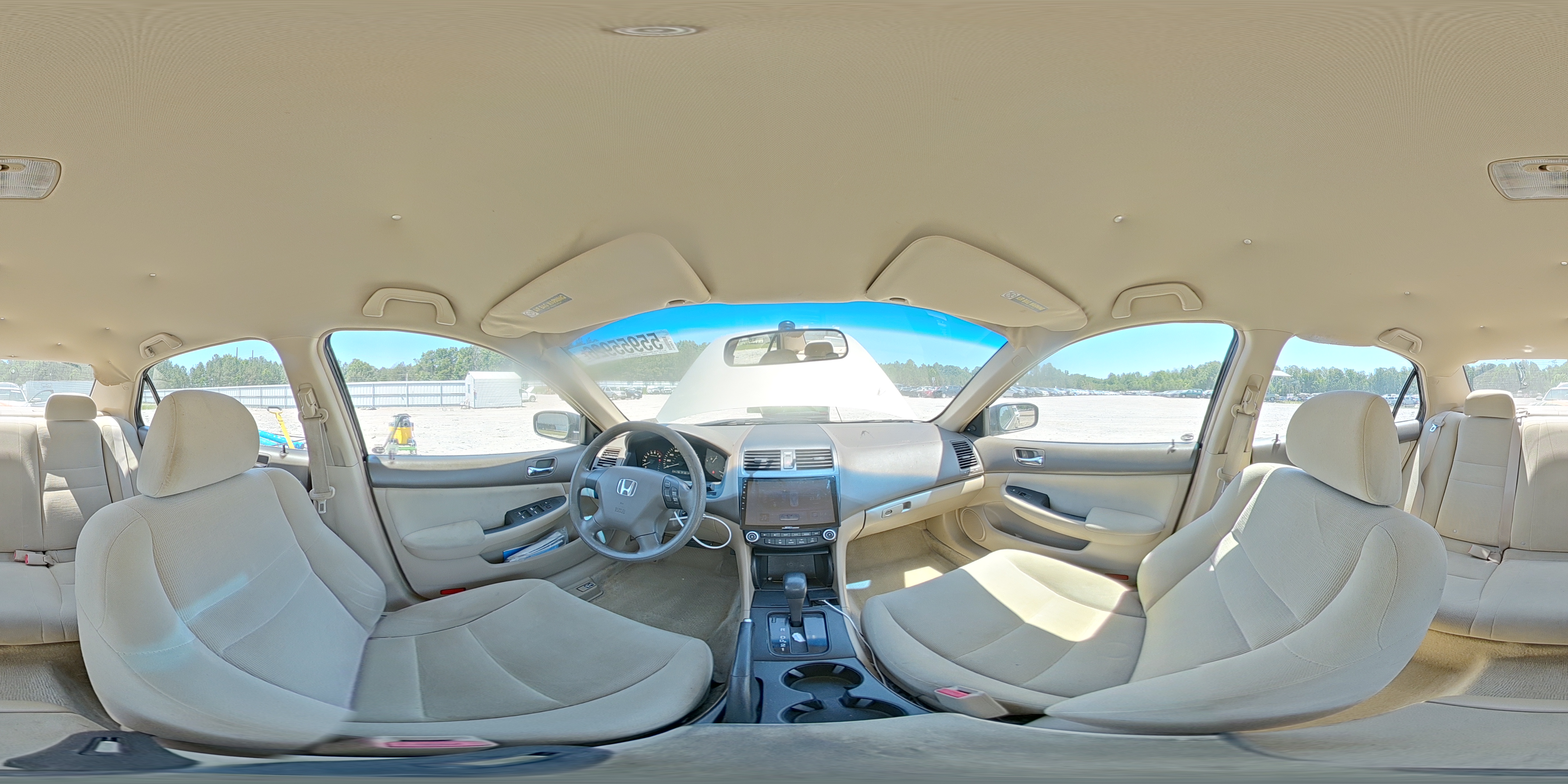 2007 Honda Accord Gold vin: 1HGCM56117A098296