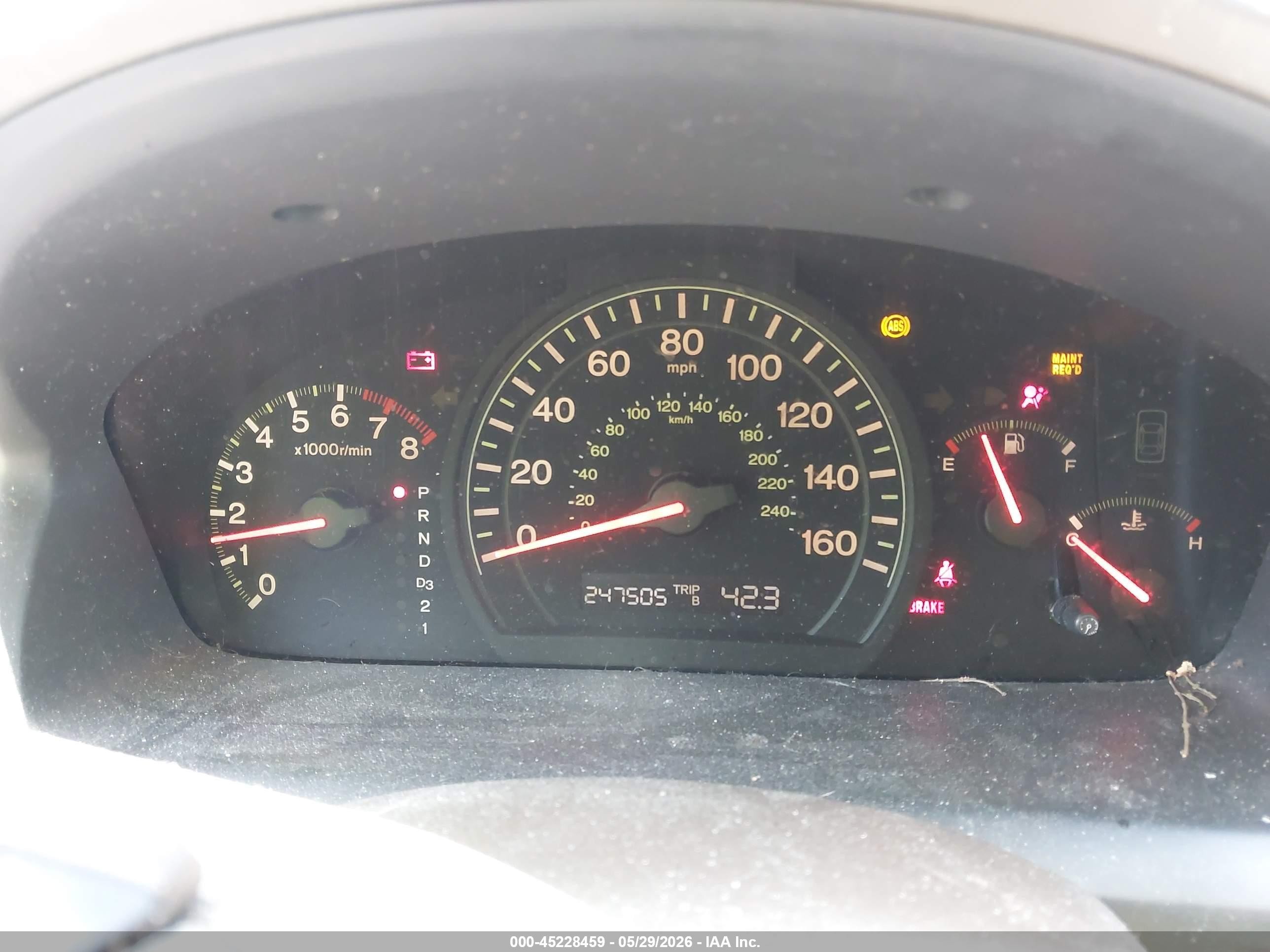 2004 Honda Accord 2.4 Dx White vin: 1HGCM56124A005216