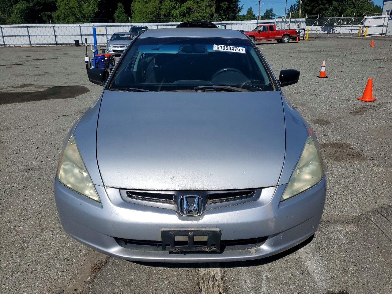 2005 Honda Accord Dx Silver vin: 1HGCM56125A080046