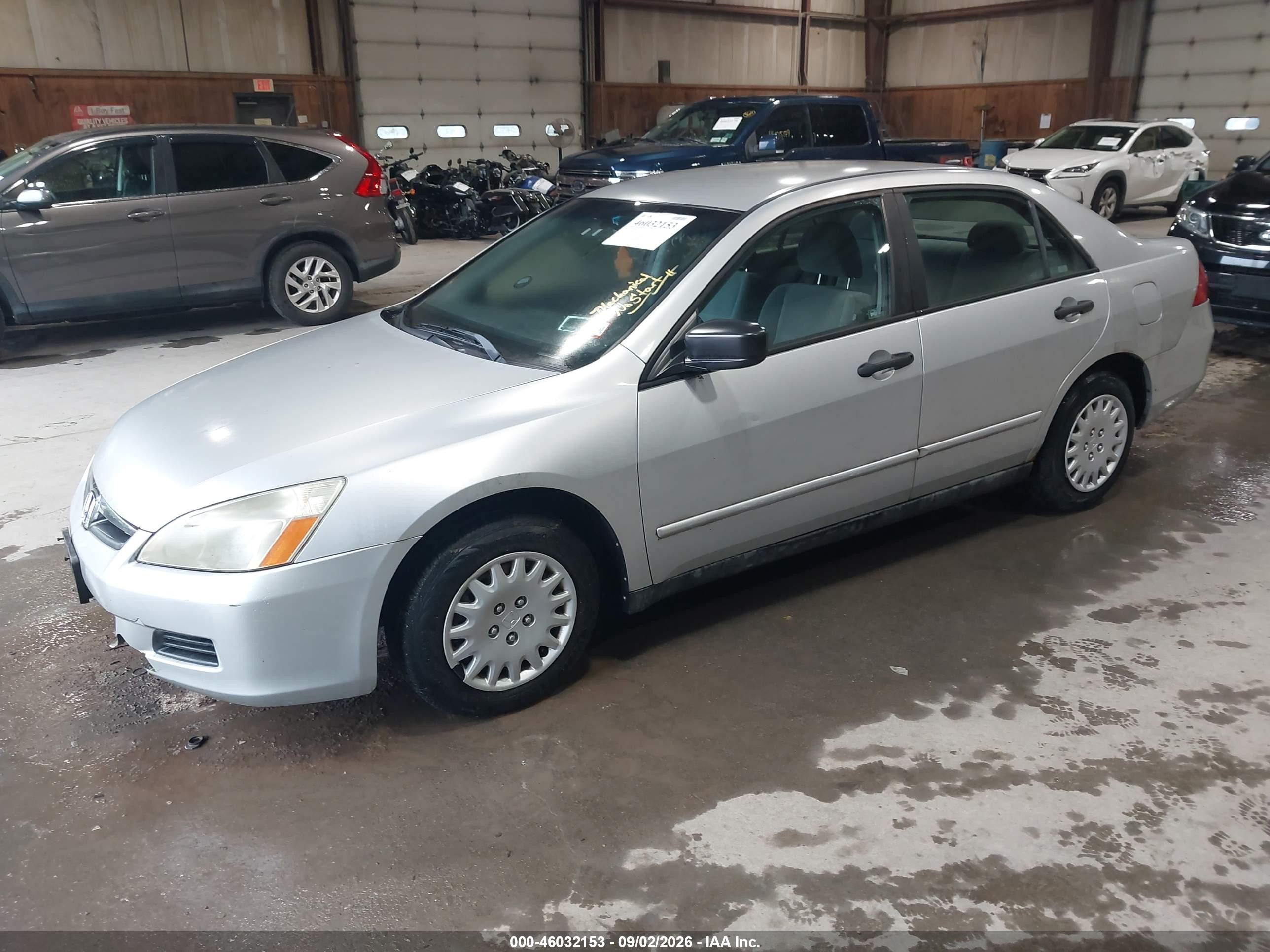 2006 Honda Accord 2.4 Vp Silver vin: 1HGCM56126A107943