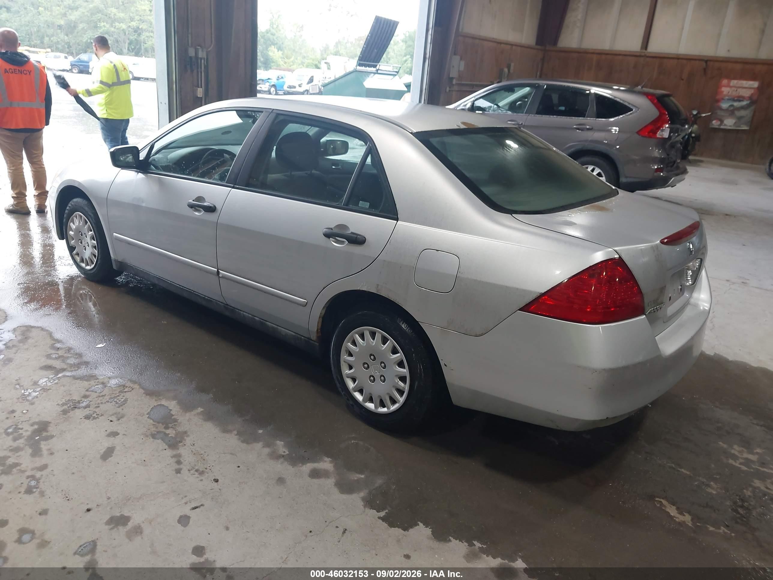 2006 Honda Accord 2.4 Vp Silver vin: 1HGCM56126A107943