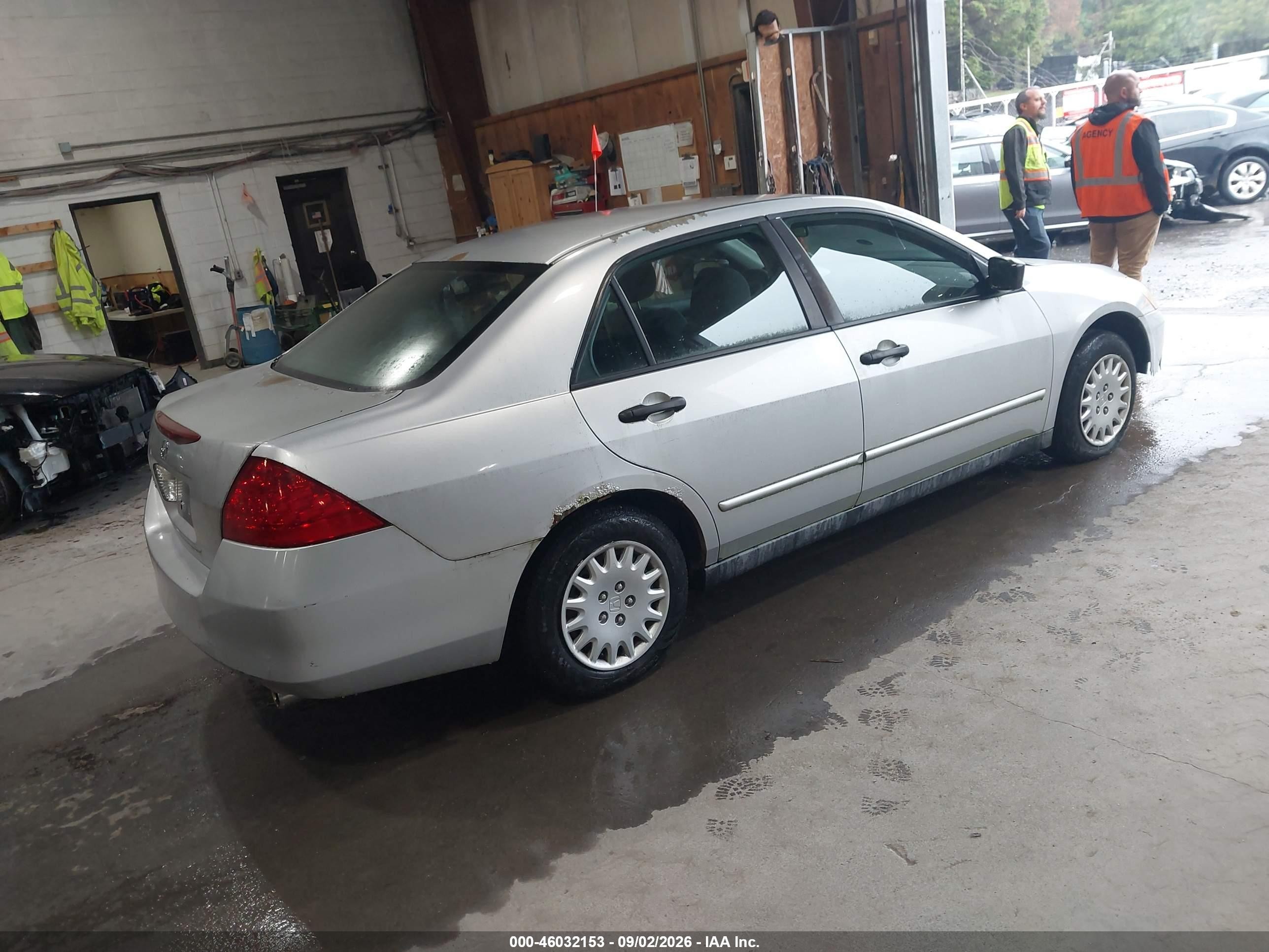 2006 Honda Accord 2.4 Vp Silver vin: 1HGCM56126A107943