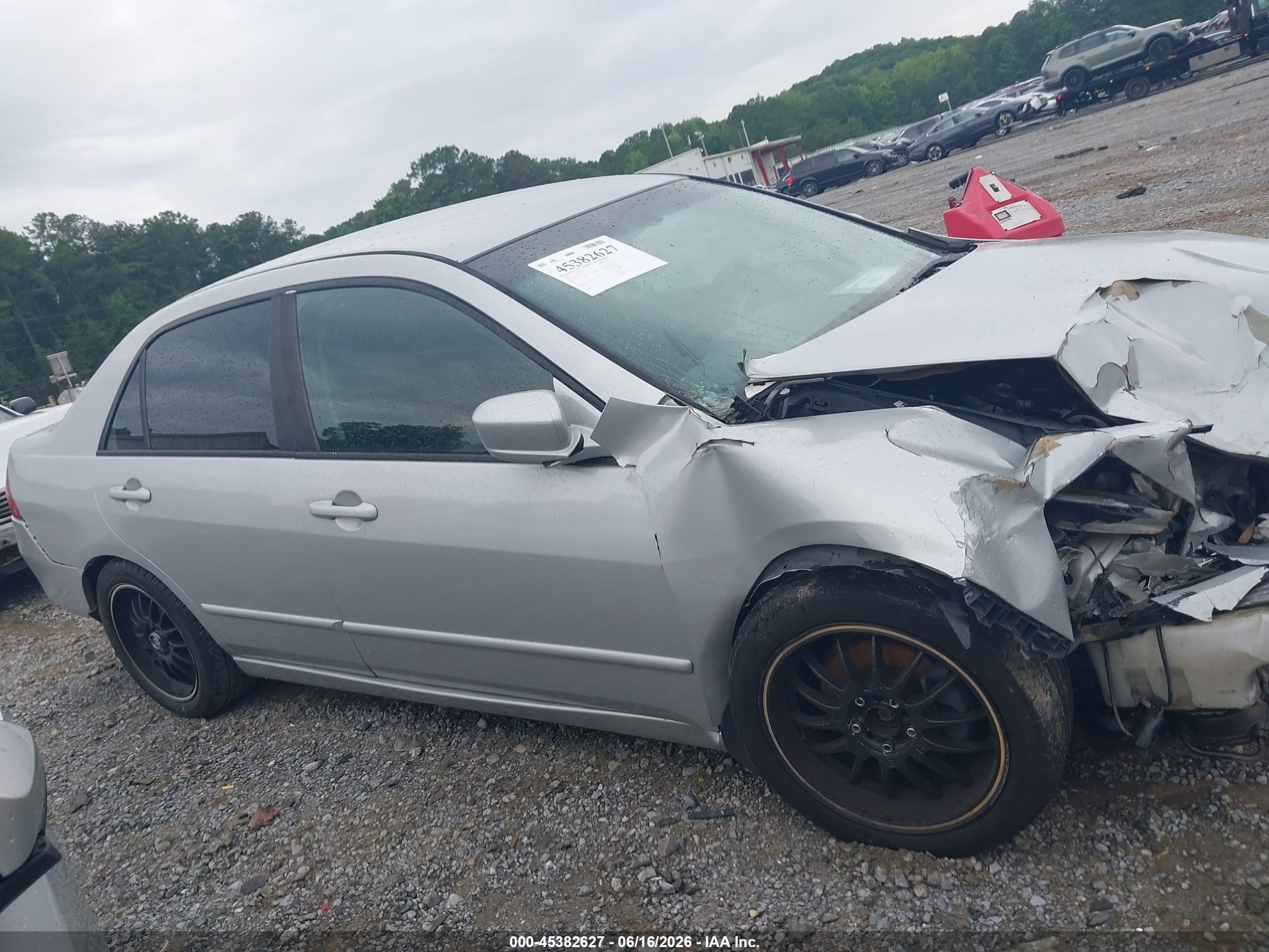2006 Honda Accord 2.4 Vp Silver vin: 1HGCM56126A112222
