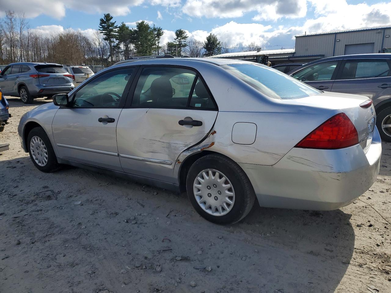 2007 Honda Accord Value Silver vin: 1HGCM56127A018391