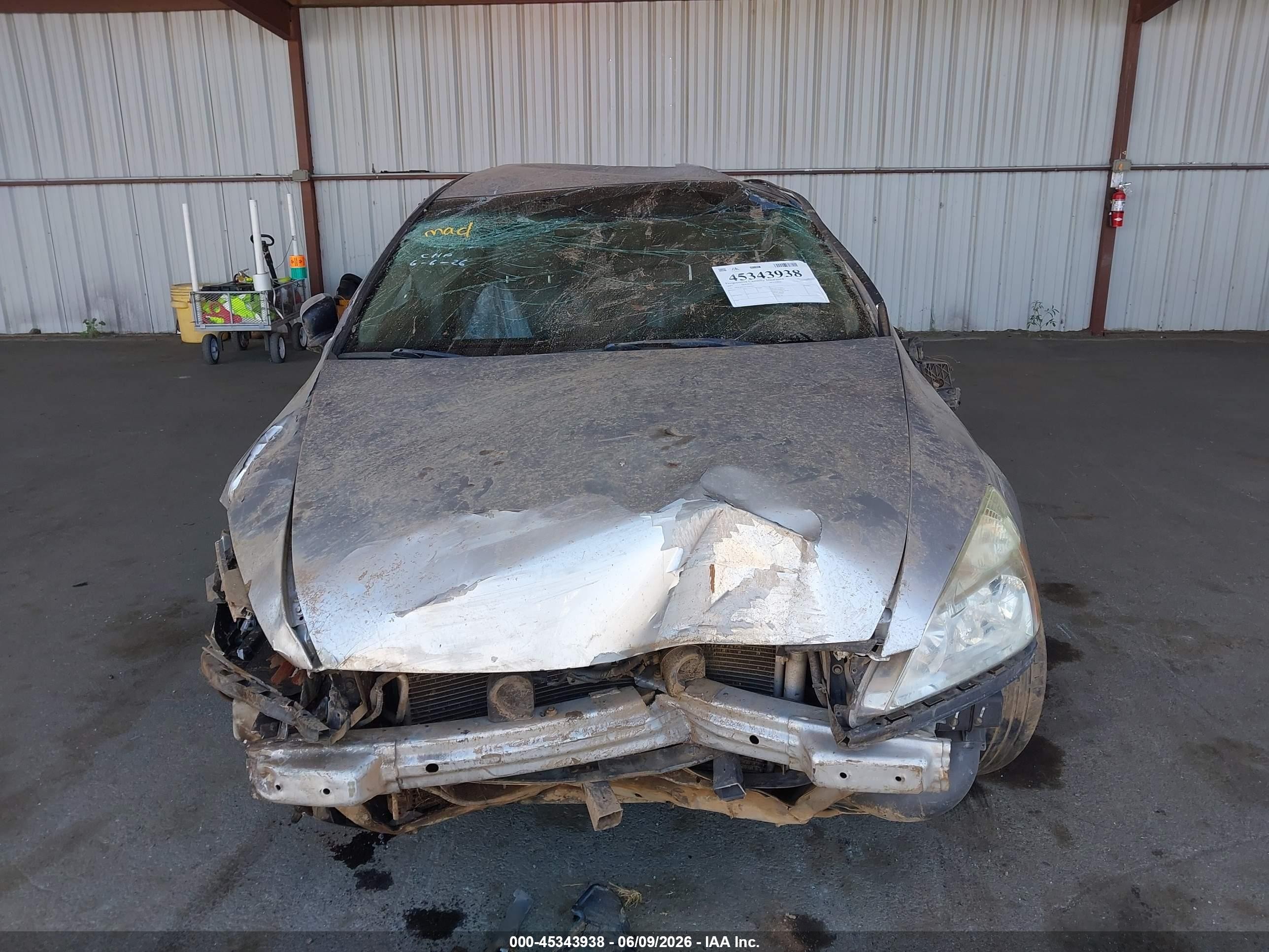 2007 Honda Accord 2.4 Vp Silver vin: 1HGCM56127A213035