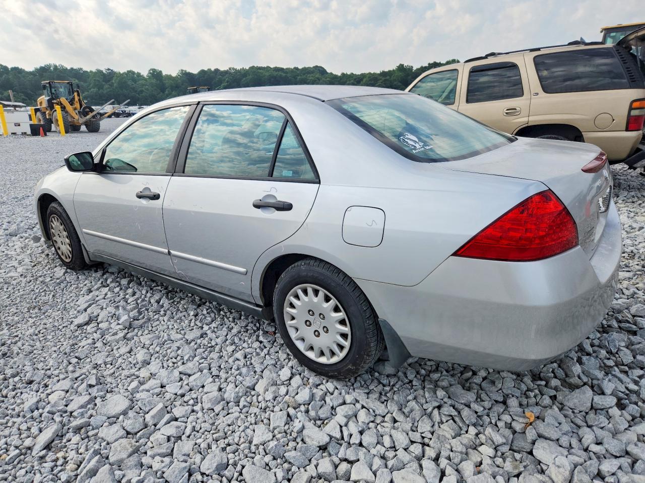 2007 Honda Accord Value Silver vin: 1HGCM56127A228554