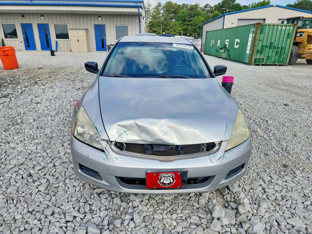 2007 Honda Accord Value Silver vin: 1HGCM56127A228554