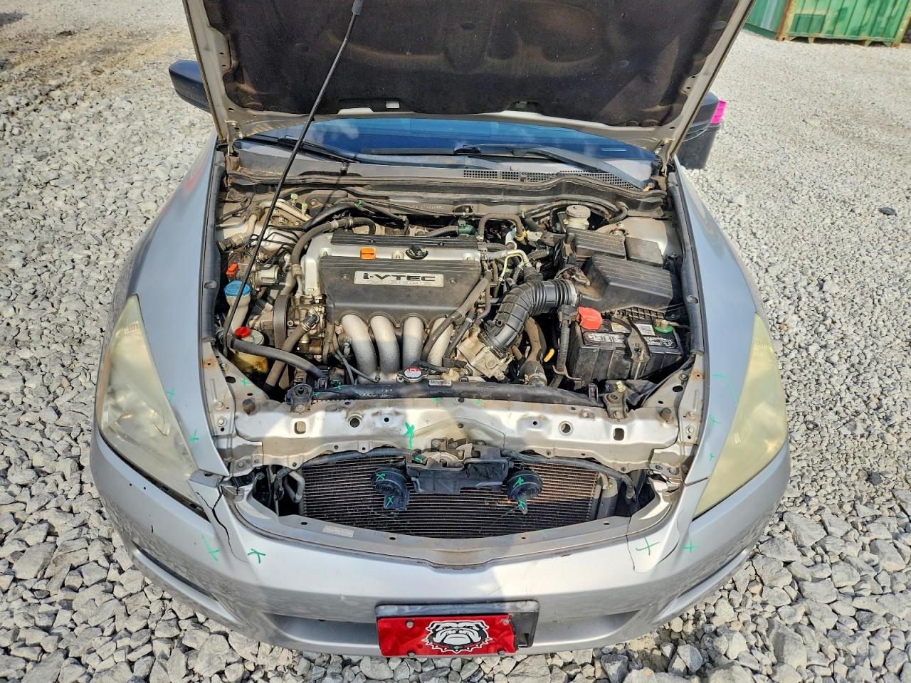 2007 Honda Accord Value Silver vin: 1HGCM56127A228554