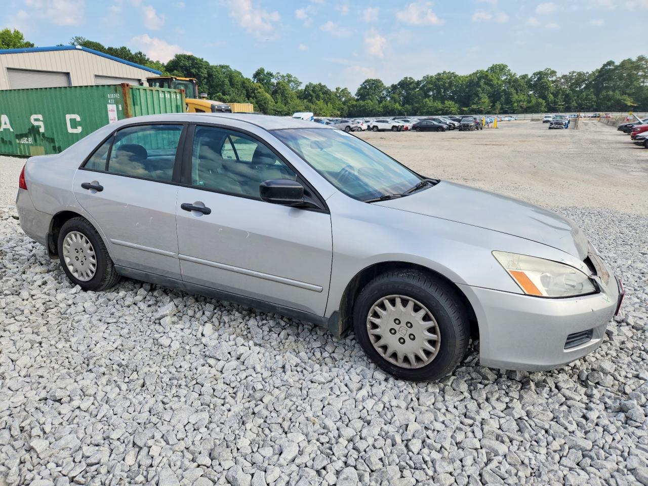2007 Honda Accord Value Silver vin: 1HGCM56127A228554