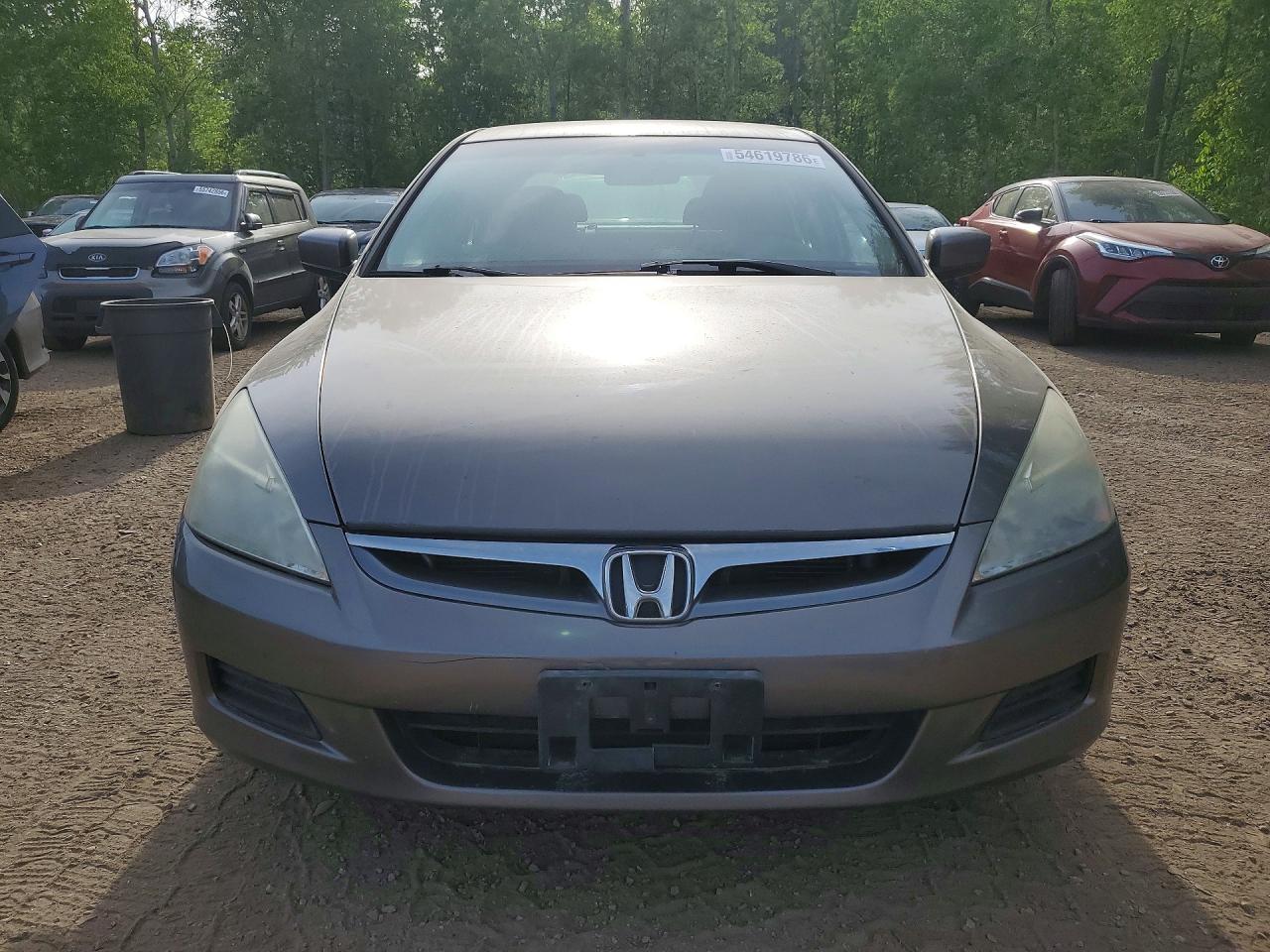 2007 Honda Accord Value Gray vin: 1HGCM56127A809567