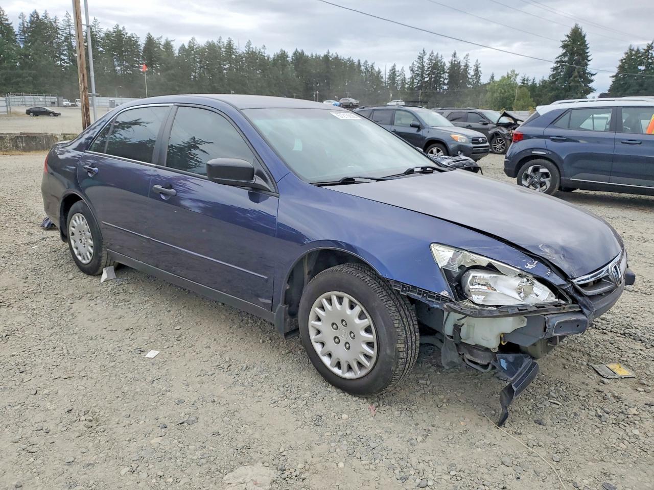 2006 Honda Accord Value Blue vin: 1HGCM56136A109068