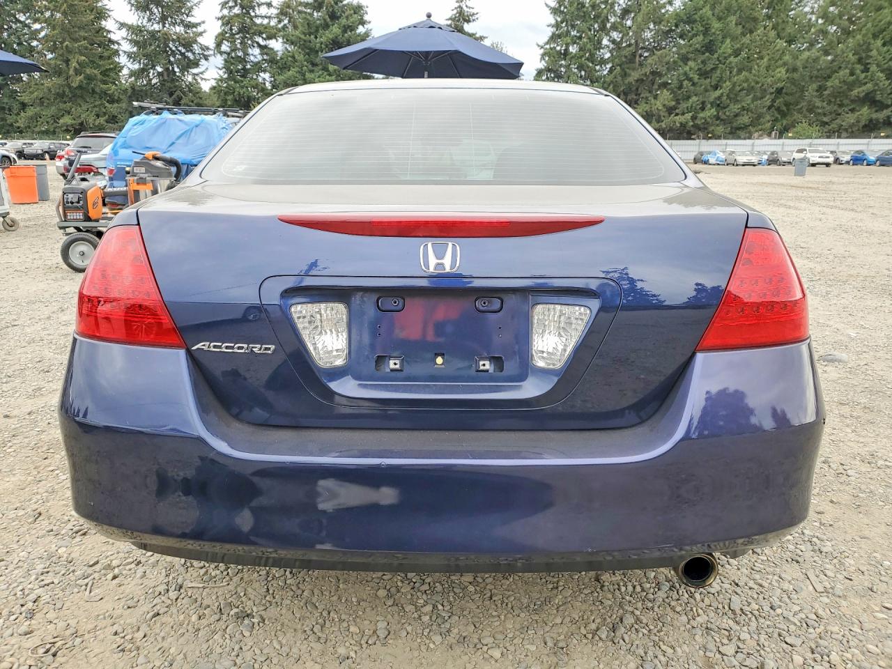 2006 Honda Accord Value Blue vin: 1HGCM56136A109068