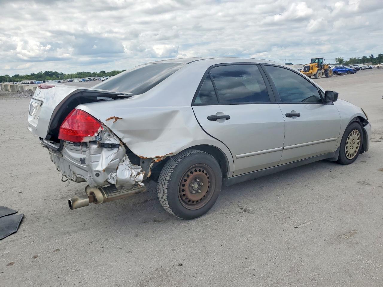 2007 Honda Accord Value Silver vin: 1HGCM56137A057149