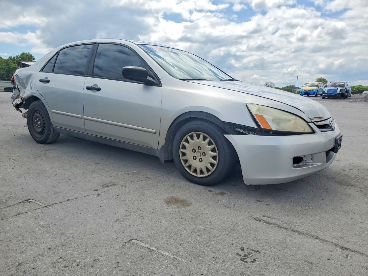 2007 Honda Accord Value Silver vin: 1HGCM56137A057149