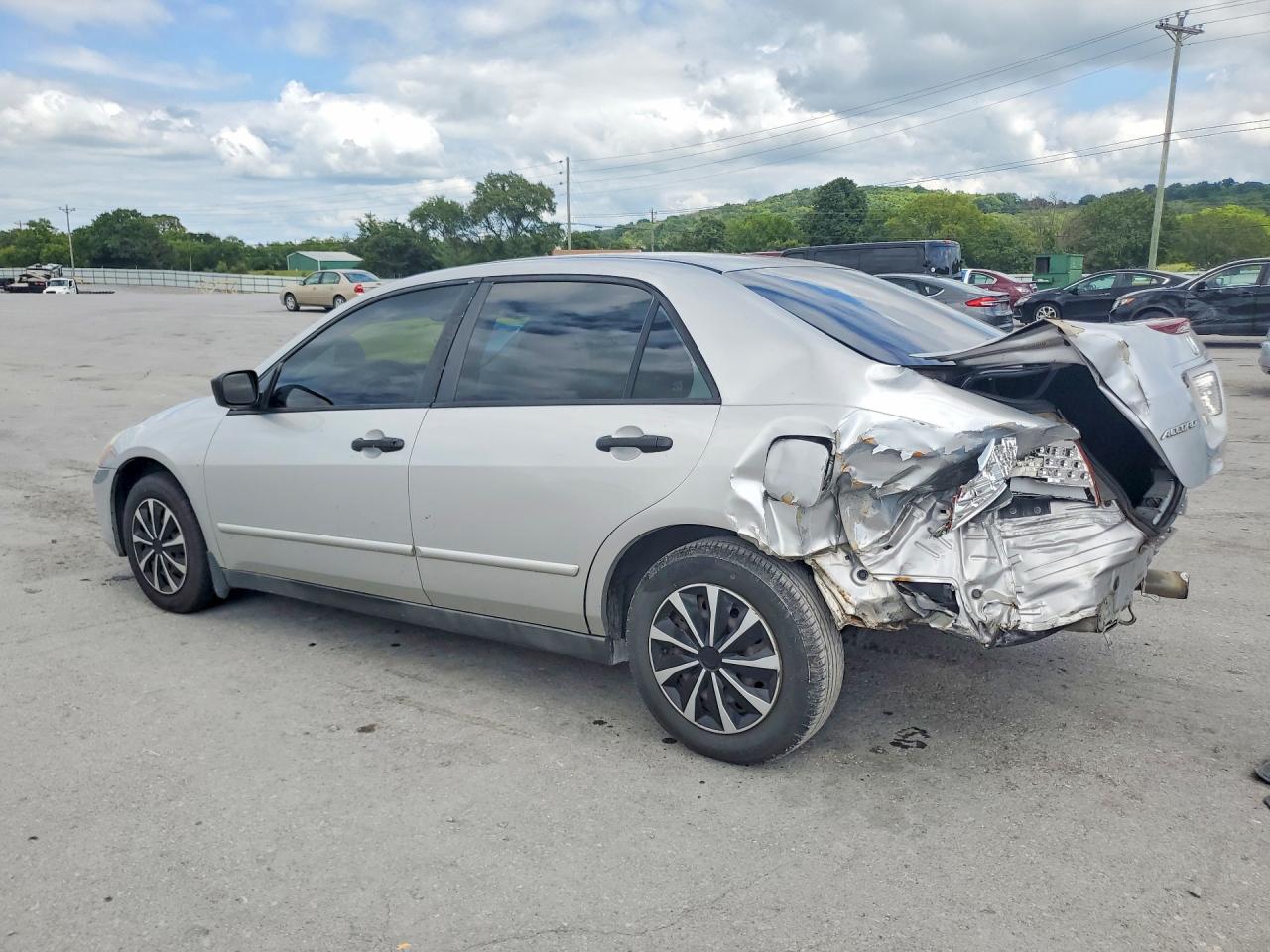 2007 Honda Accord Value Silver vin: 1HGCM56137A057149