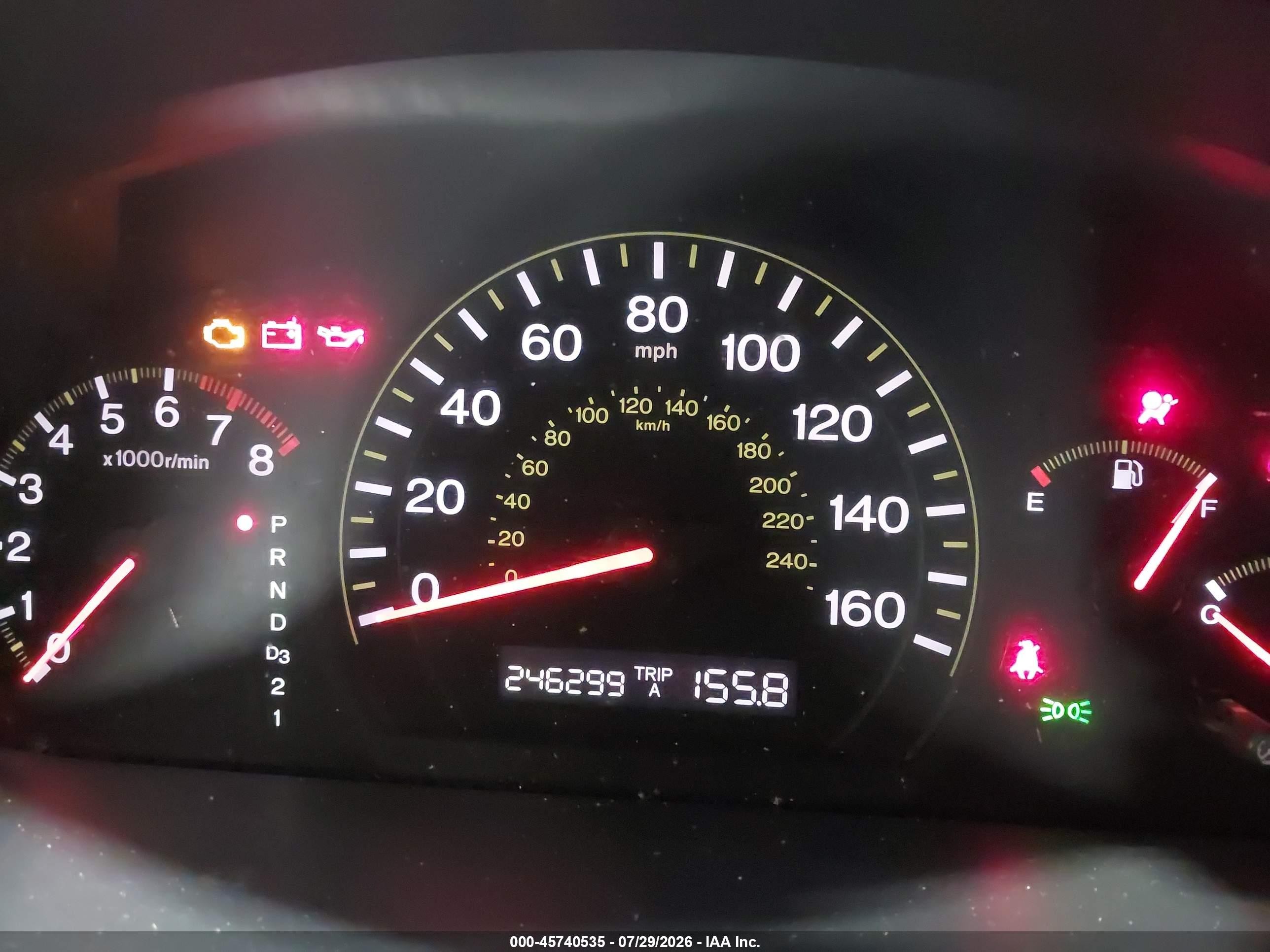 2005 Honda Accord 2.4 Dx Silver vin: 1HGCM56145A144765