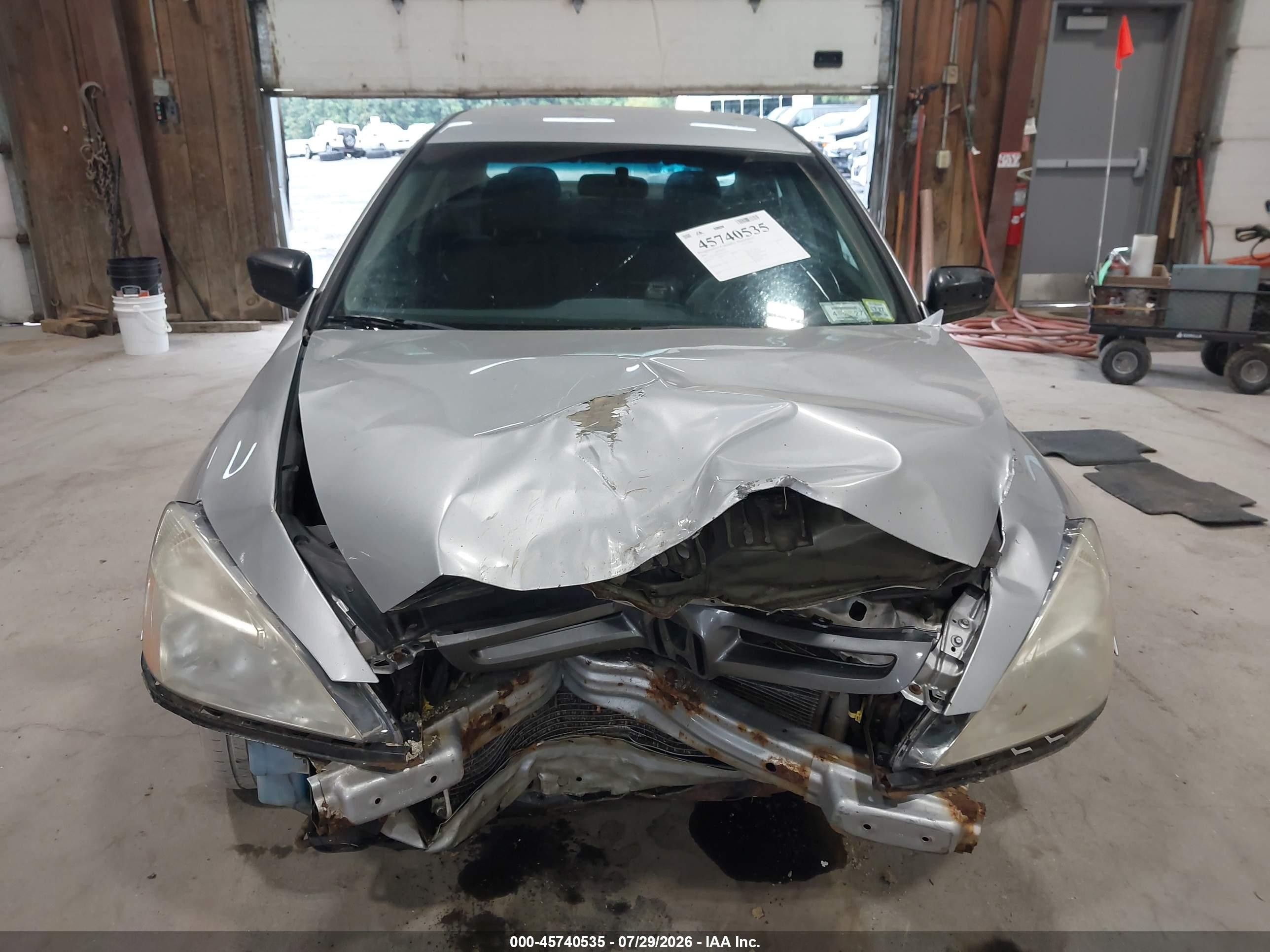 2005 Honda Accord 2.4 Dx Silver vin: 1HGCM56145A144765