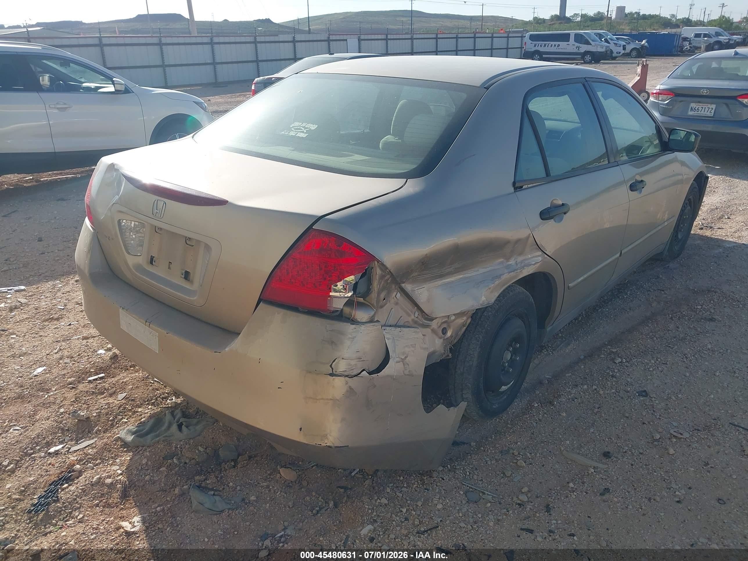 2006 Honda Accord 2.4 Vp Gold vin: 1HGCM56146A055165