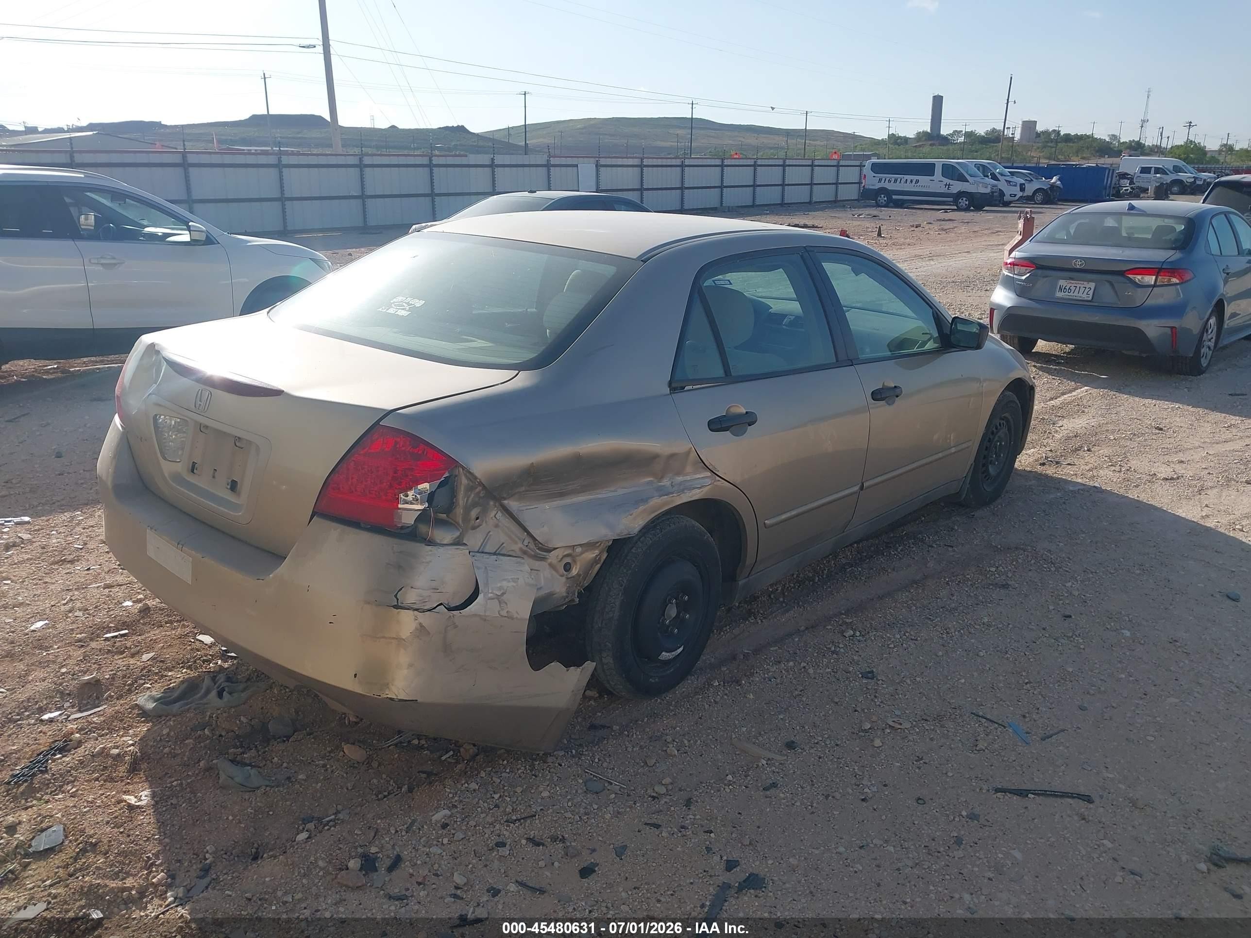 2006 Honda Accord 2.4 Vp Gold vin: 1HGCM56146A055165