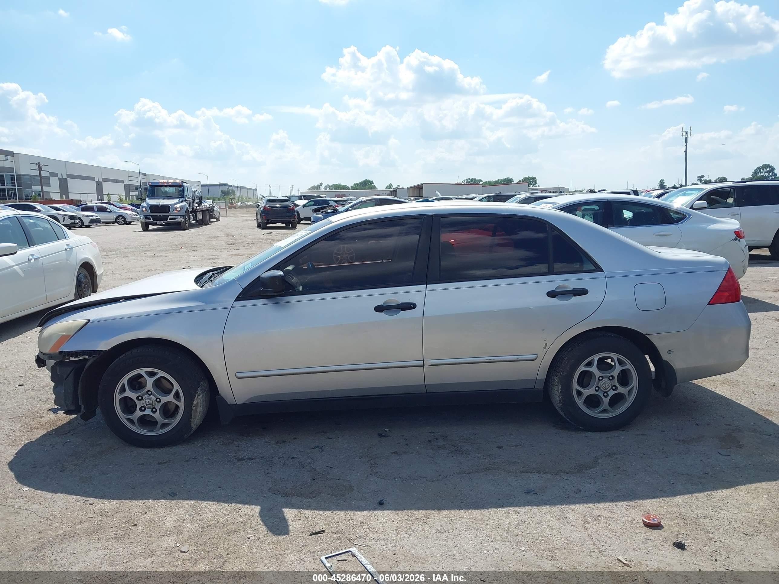 2006 Honda Accord 2.4 Vp Silver vin: 1HGCM56146A089574