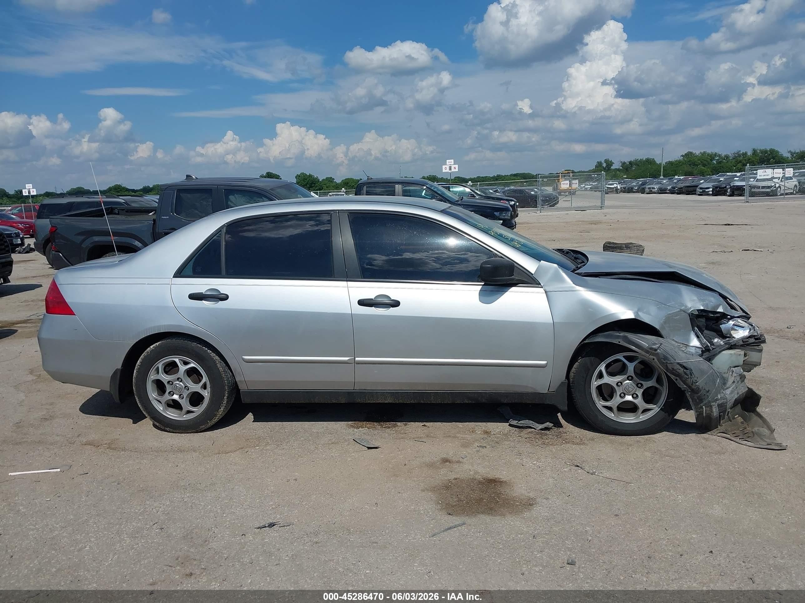 2006 Honda Accord 2.4 Vp Silver vin: 1HGCM56146A089574