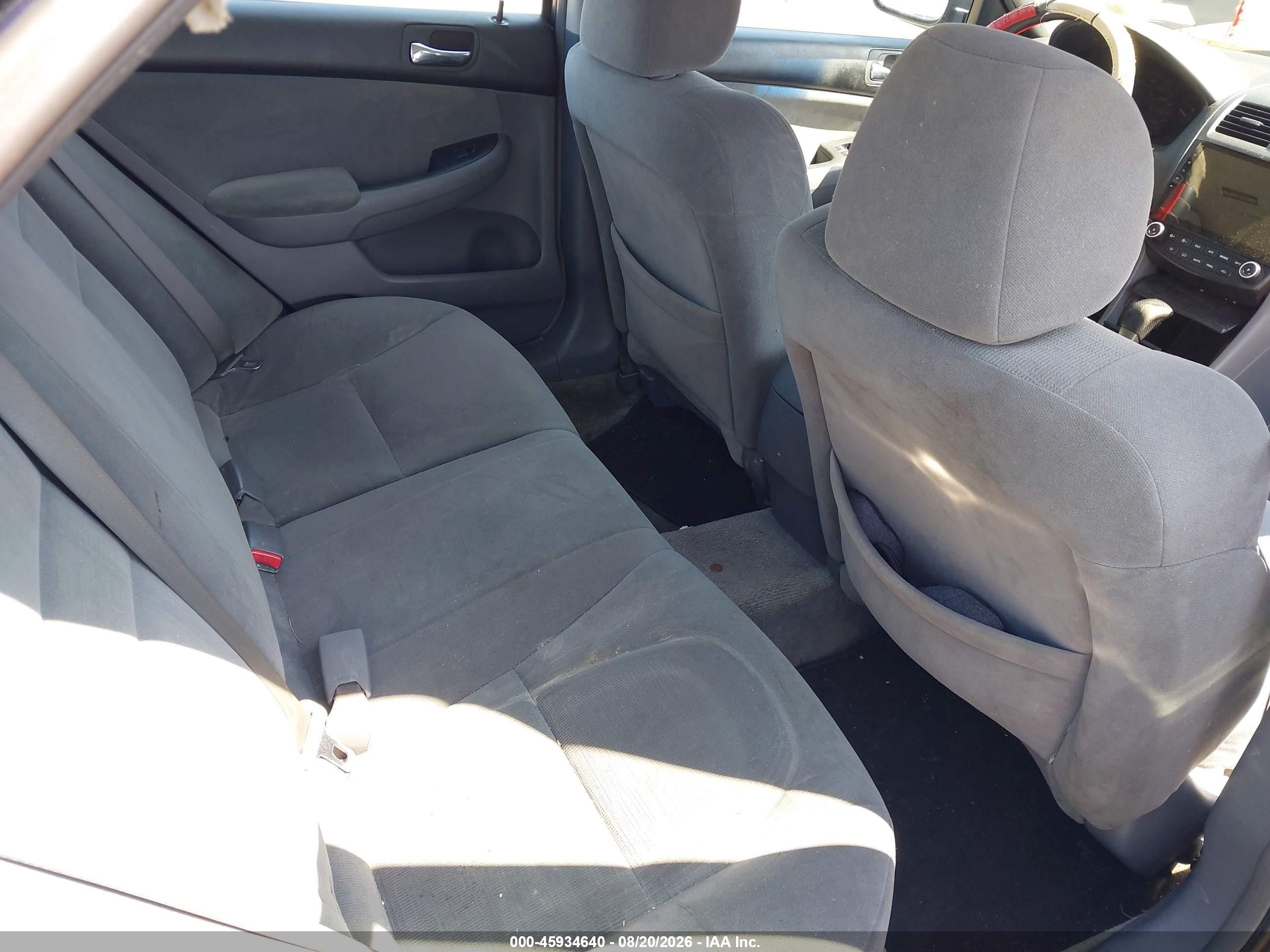 2007 Honda Accord 2.4 Vp Blue vin: 1HGCM56147A182063