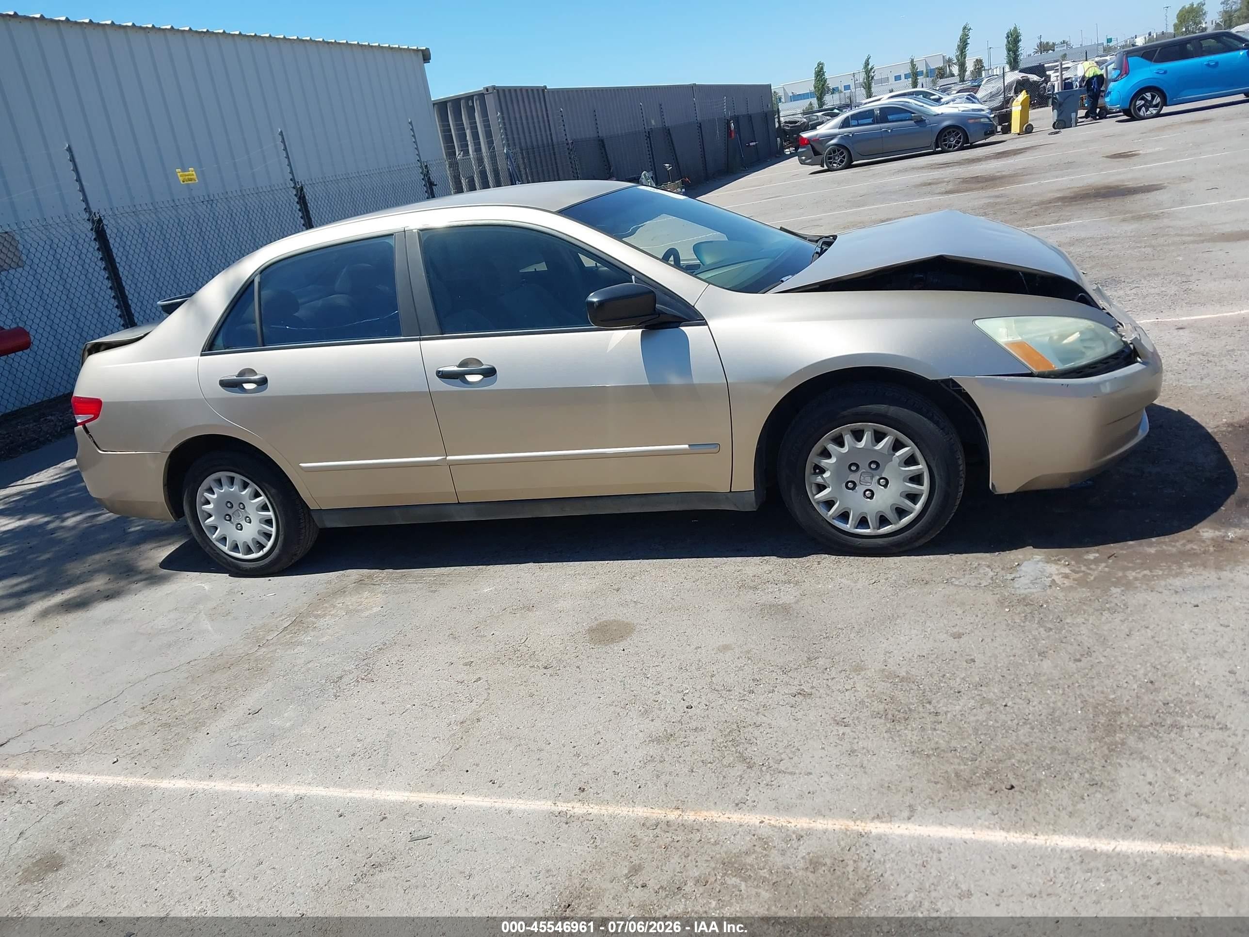 2004 Honda Accord 2.4 Dx Brown vin: 1HGCM56154A034550