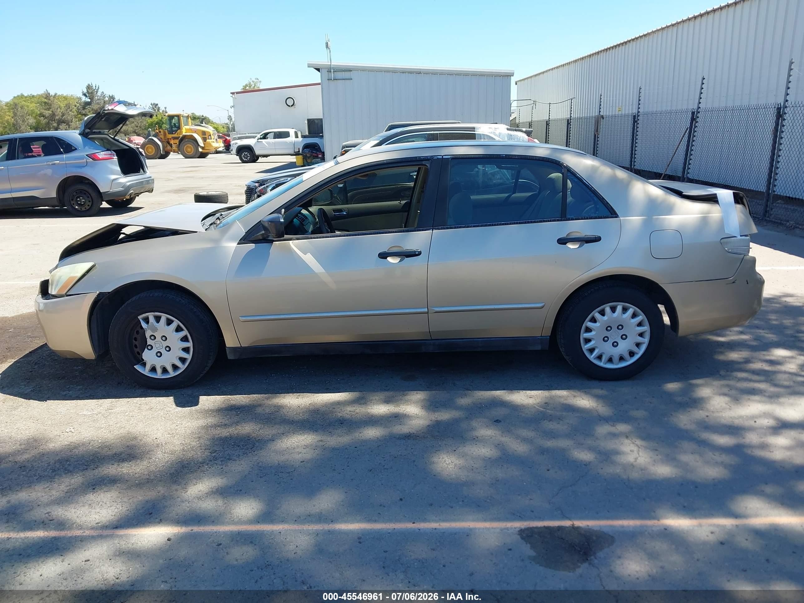 2004 Honda Accord 2.4 Dx Brown vin: 1HGCM56154A034550