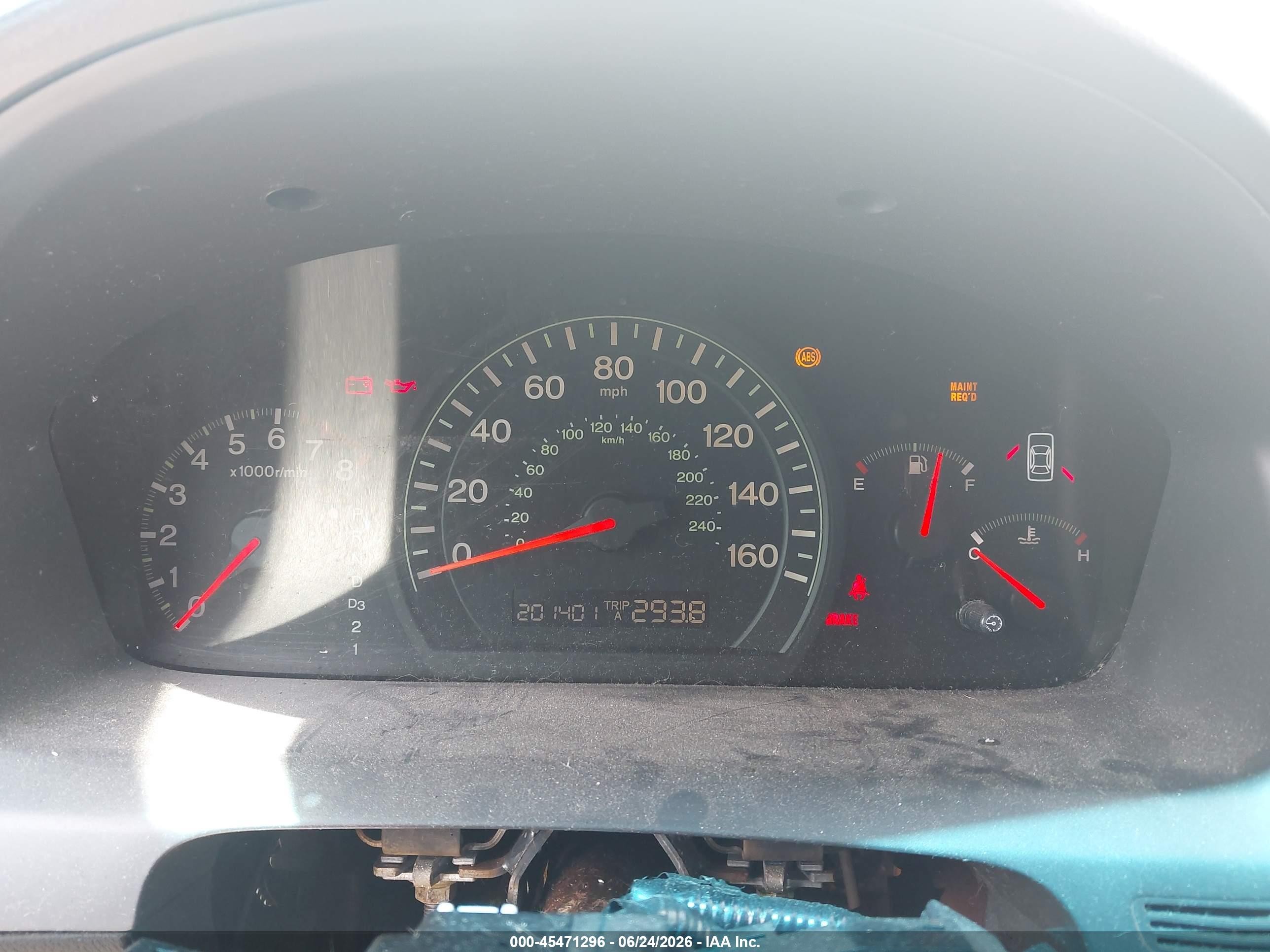 2005 Honda Accord 2.4 Dx Silver vin: 1HGCM56155A166368