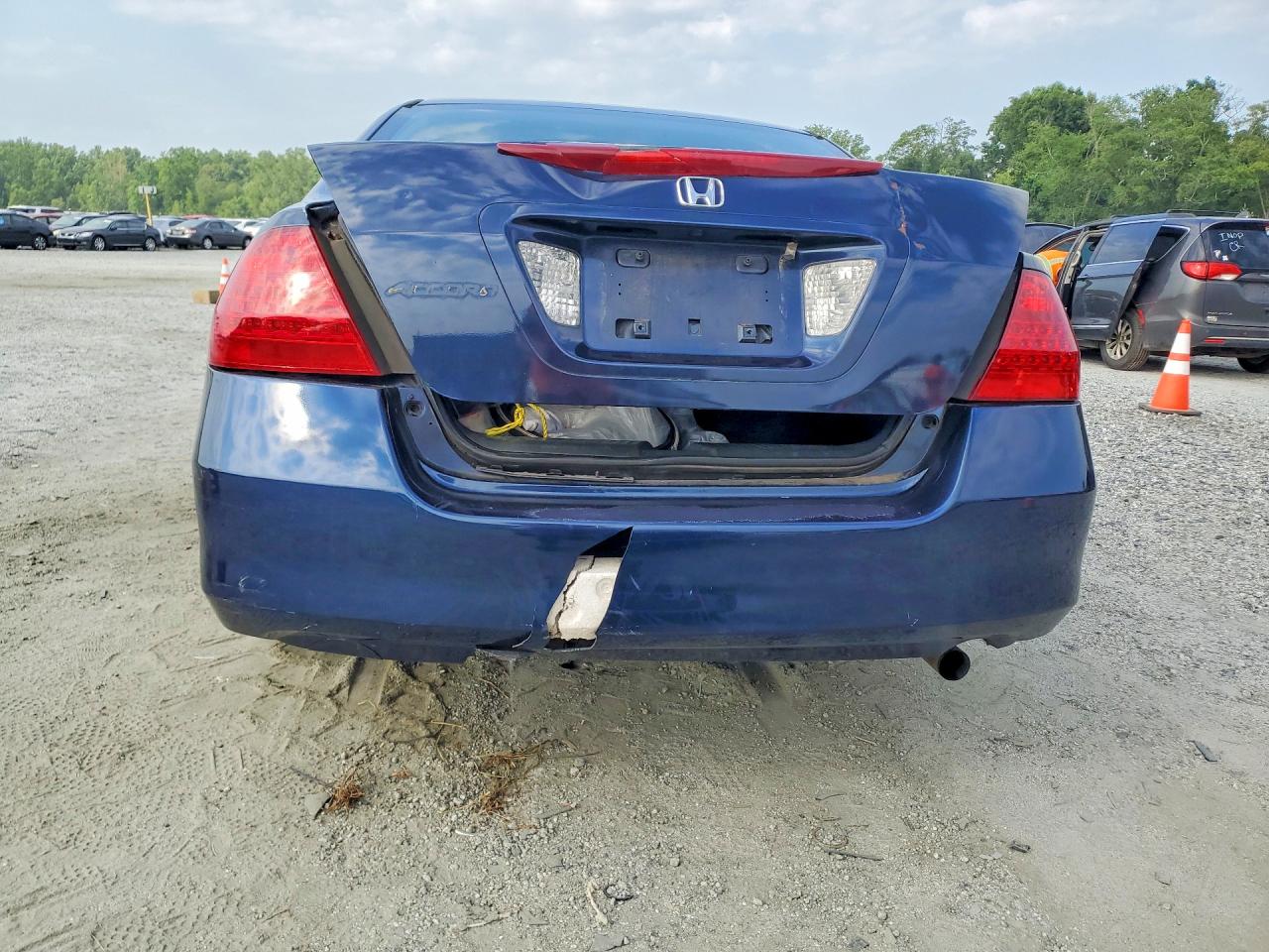 2006 Honda Accord Value Blue vin: 1HGCM56156A015192