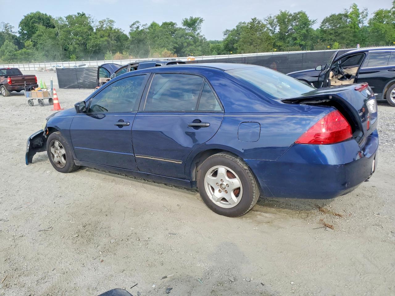 2006 Honda Accord Value Blue vin: 1HGCM56156A015192