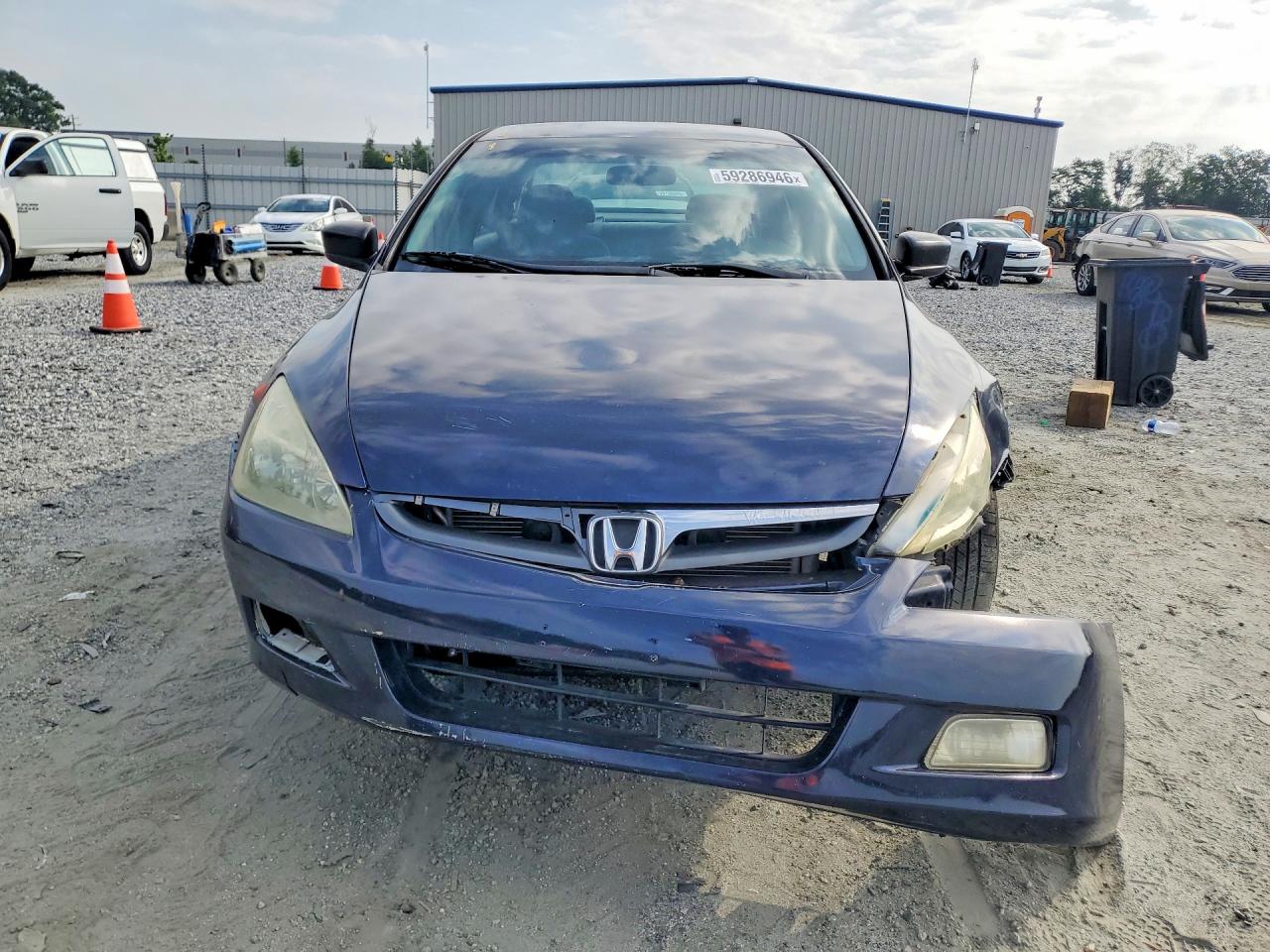 2006 Honda Accord Value Blue vin: 1HGCM56156A015192