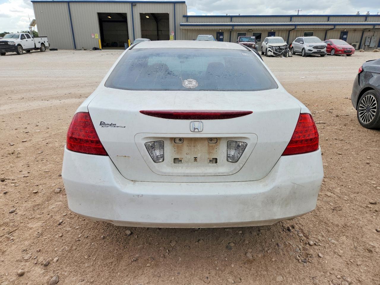 2006 Honda Accord Value White vin: 1HGCM56156A019789
