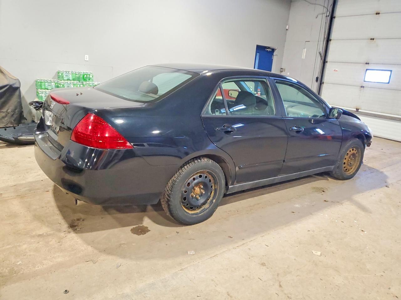 2006 Honda Accord Value Black vin: 1HGCM56156A811117