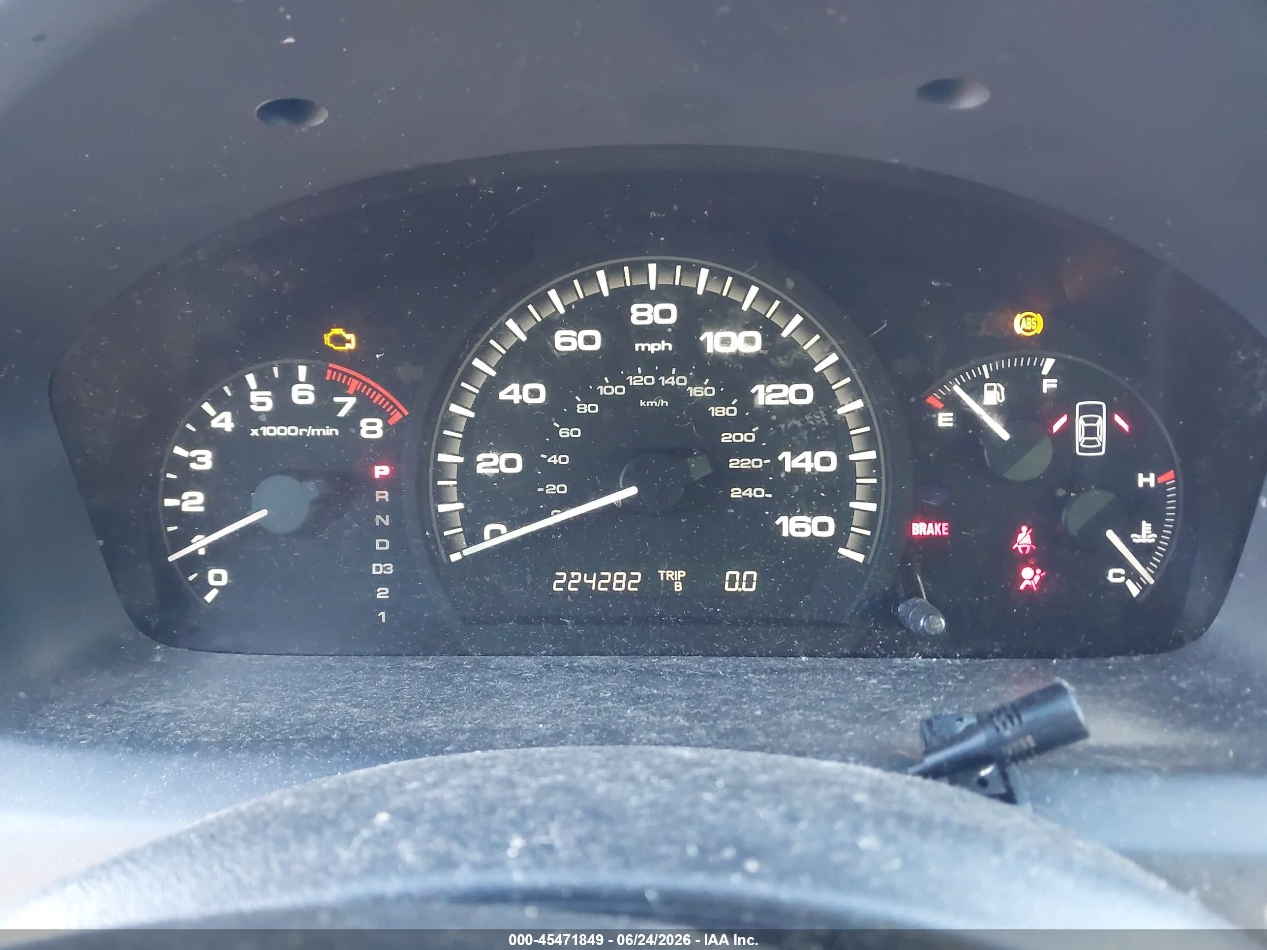 2007 Honda Accord 2.4 Vp Blue vin: 1HGCM56157A209108