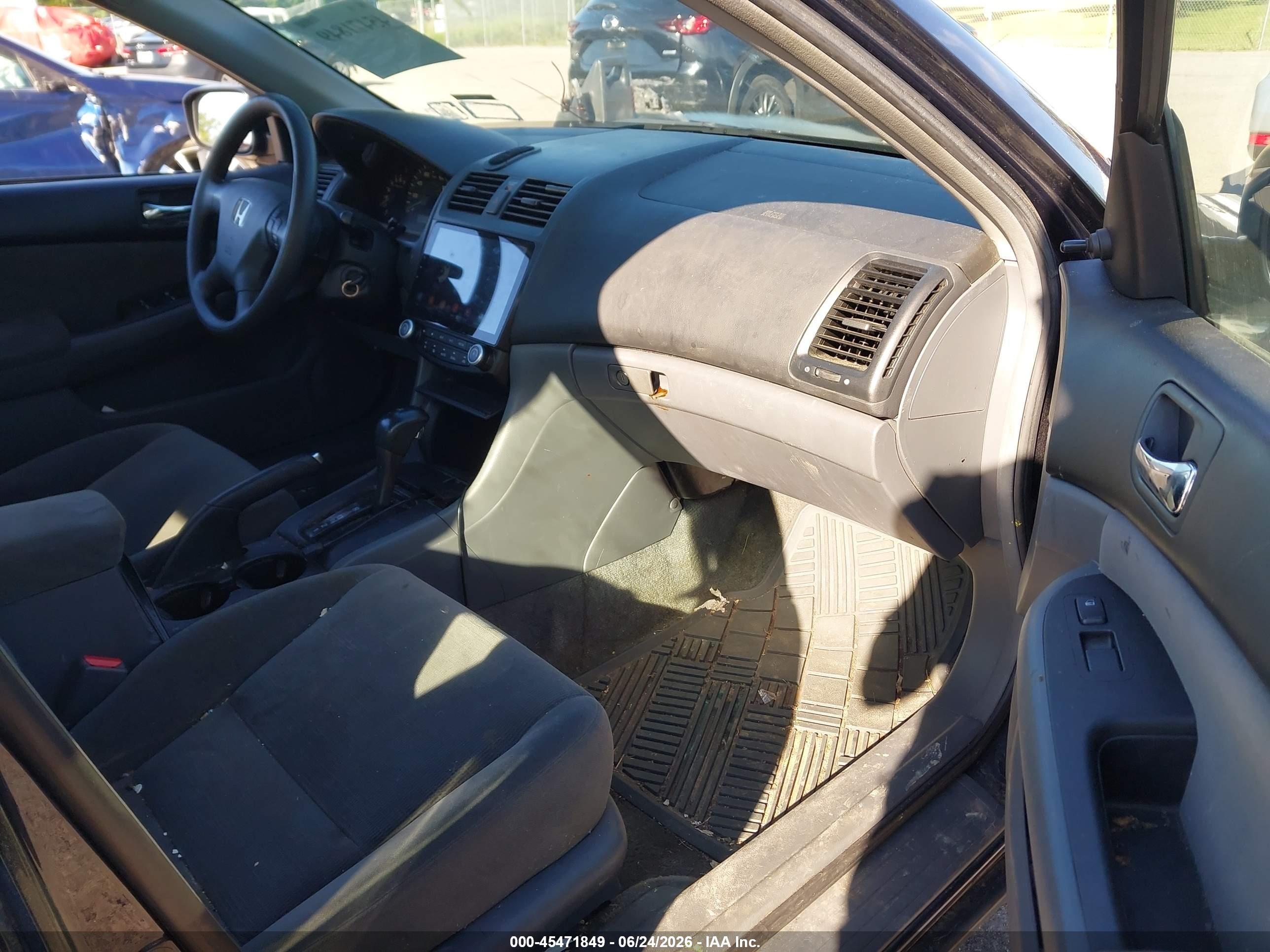 2007 Honda Accord 2.4 Vp Blue vin: 1HGCM56157A209108