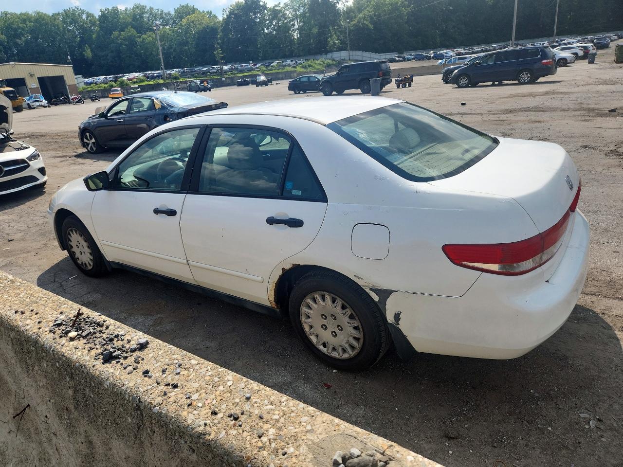 2003 Honda Accord Dx Белый vin: 1HGCM56163A109934