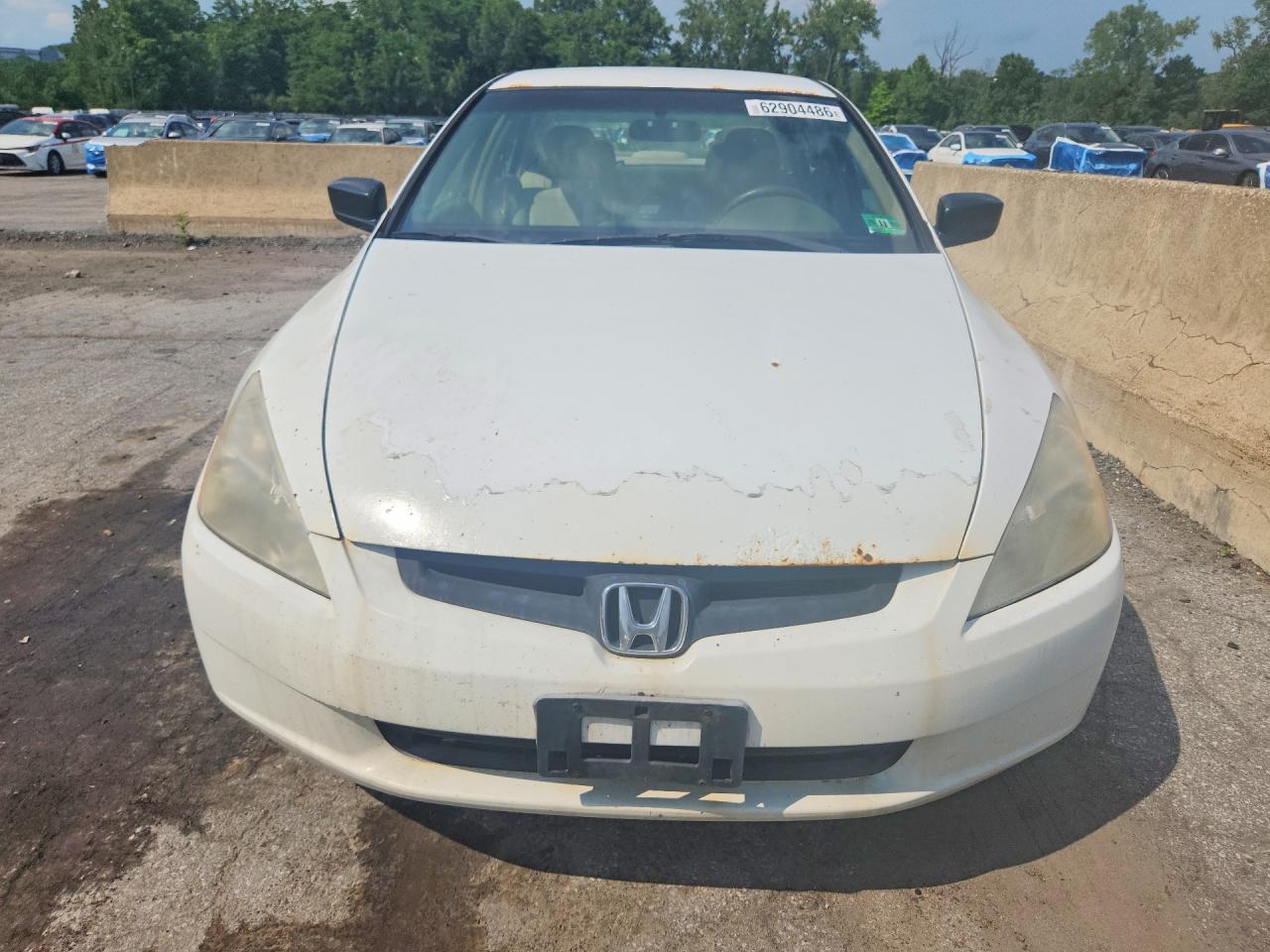 2003 Honda Accord Dx Белый vin: 1HGCM56163A109934